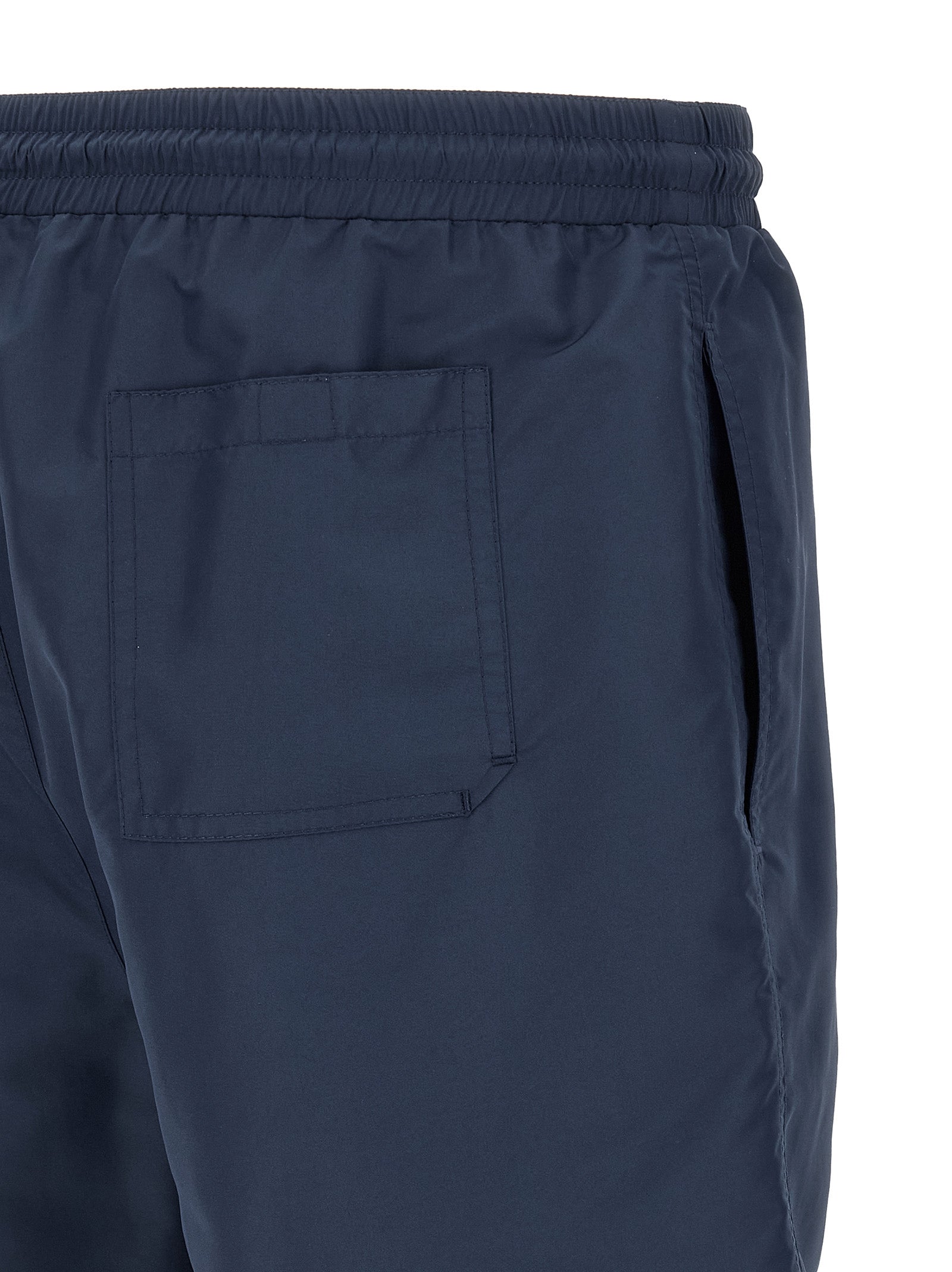 Elevate your summer style with Brunello Cucinelli Blue Polyester Swim Shorts, where exquisite craftsmanship meets timeless luxury for the discerning individual.
