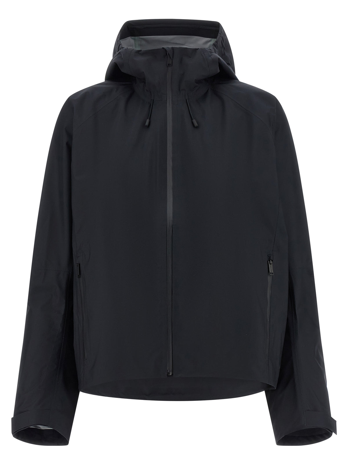 Indulge in the Canada Goose Black Polyester Shell Jacket, a masterpiece of minimalist design and luxurious craftsmanship, perfect for elevating any wardrobe with sophistication.