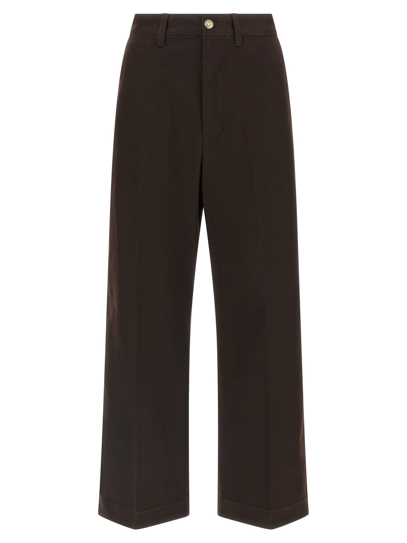 Polo Ralph Lauren Brown Cotton Chino Pants - Timeless Luxury Style