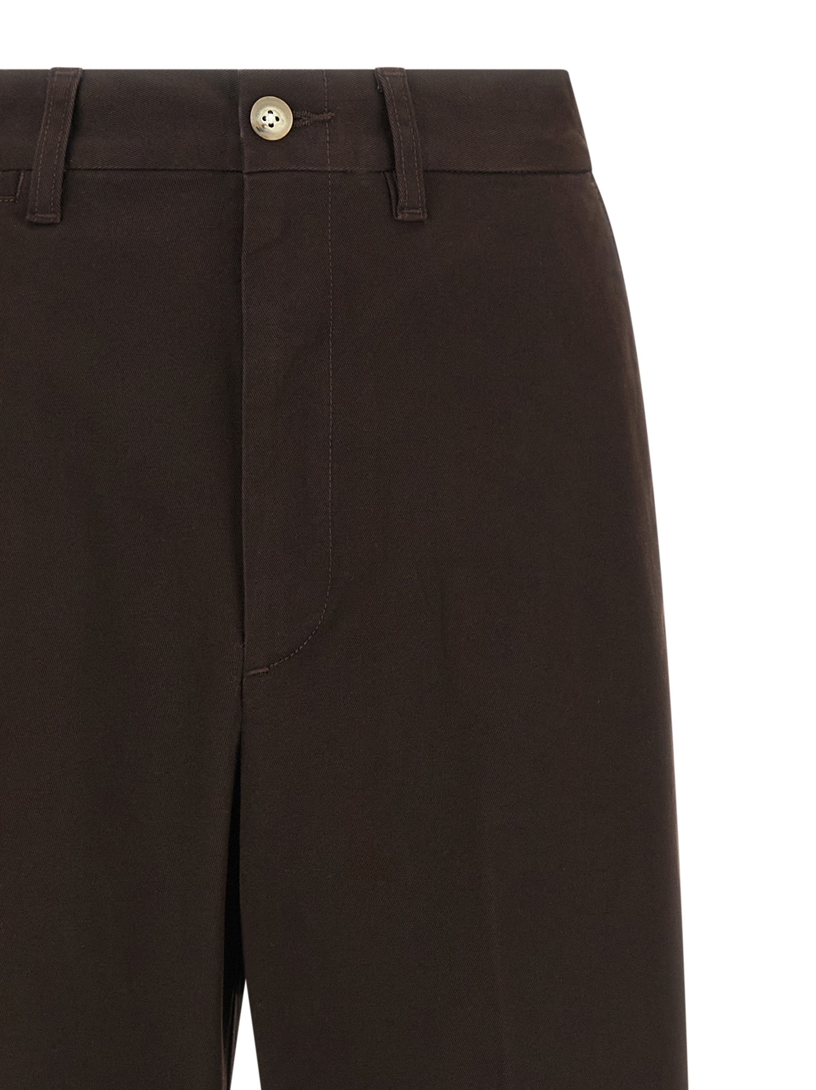 Polo Ralph Lauren Brown Cotton Chino Pants - Timeless Luxury