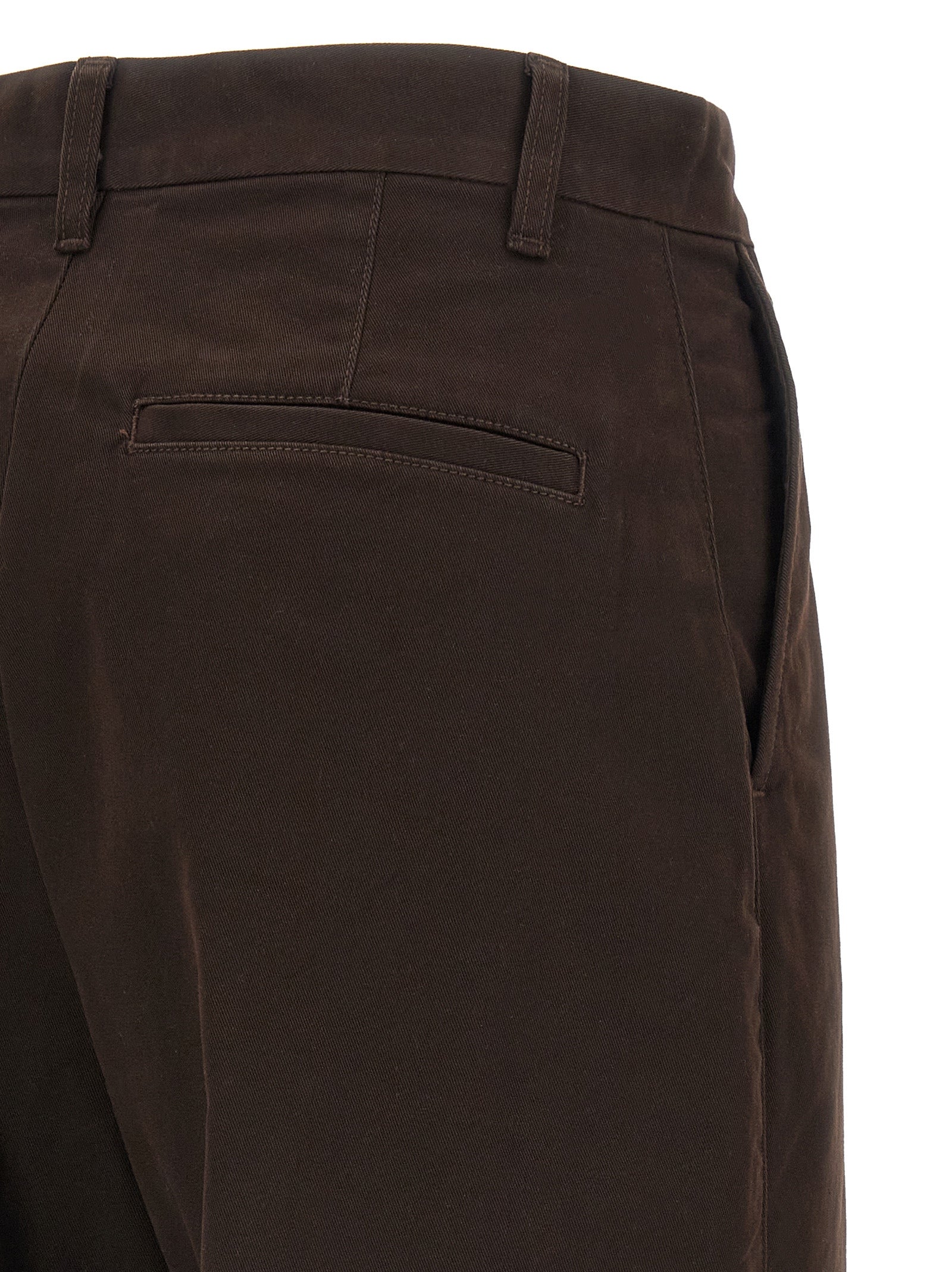 Polo Ralph Lauren Brown Cotton Chino Pants - Exquisite Luxury Style