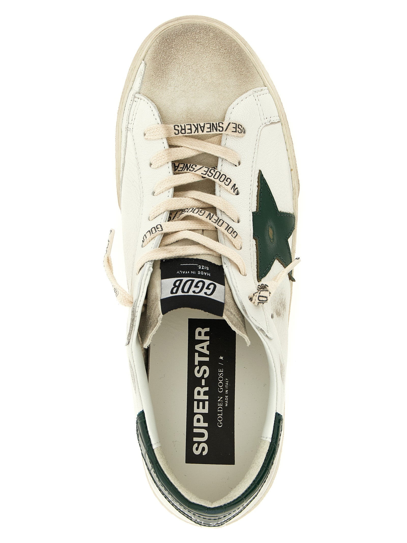 Golden Goose Bicolor Goatskin Sneakers