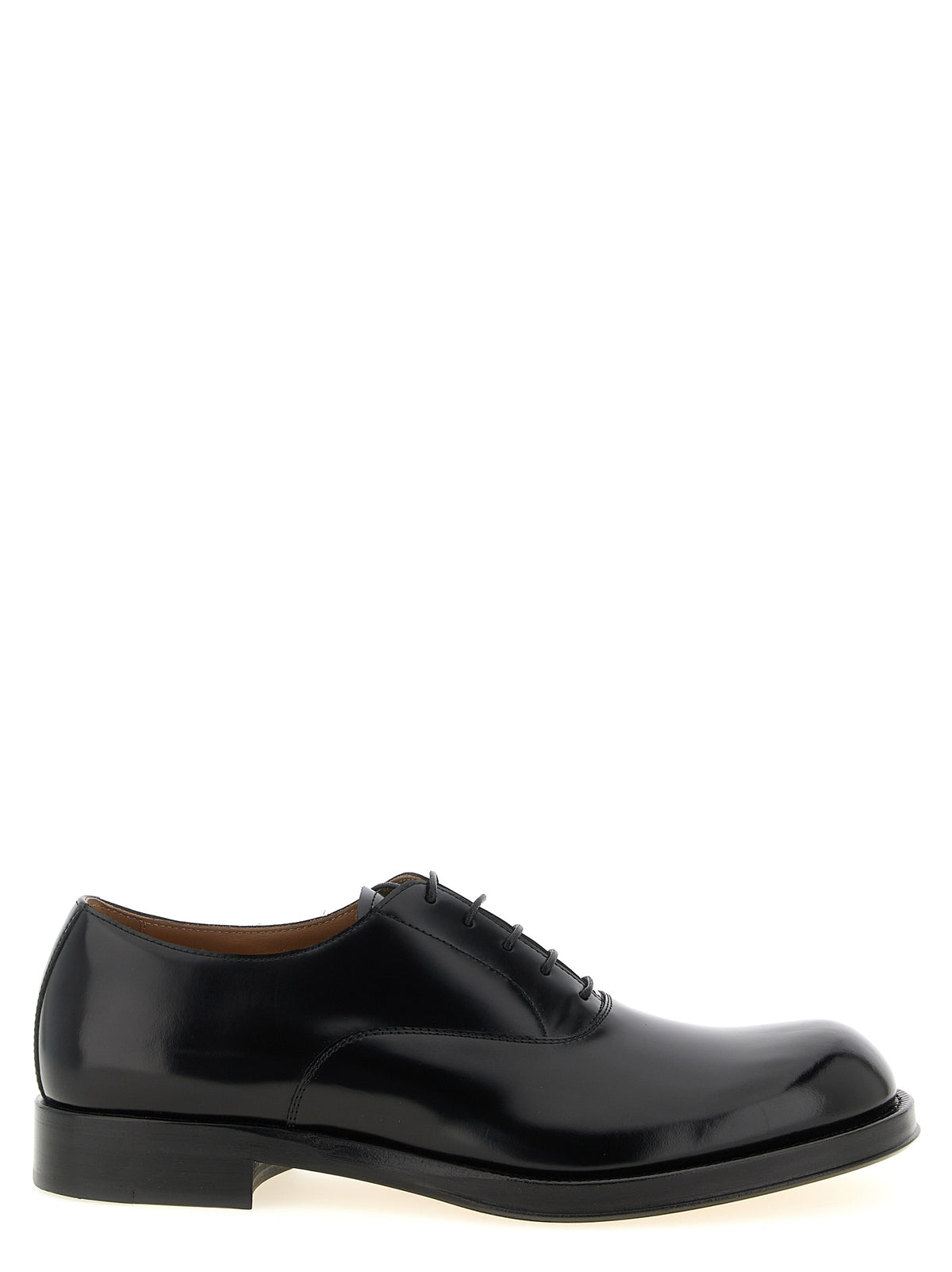 Dries Van Noten Black Calfskin Oxfords - Timeless Elegance