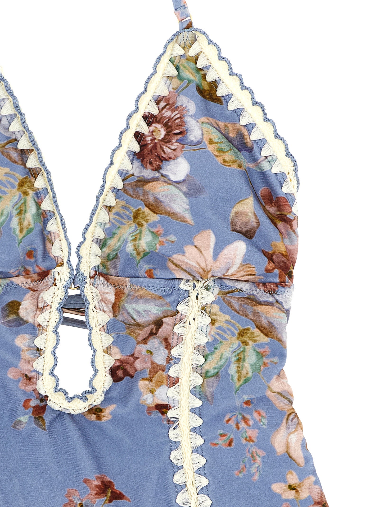 Zimmermann One-Piece Swimsuit - Exquisite Floral Elegance