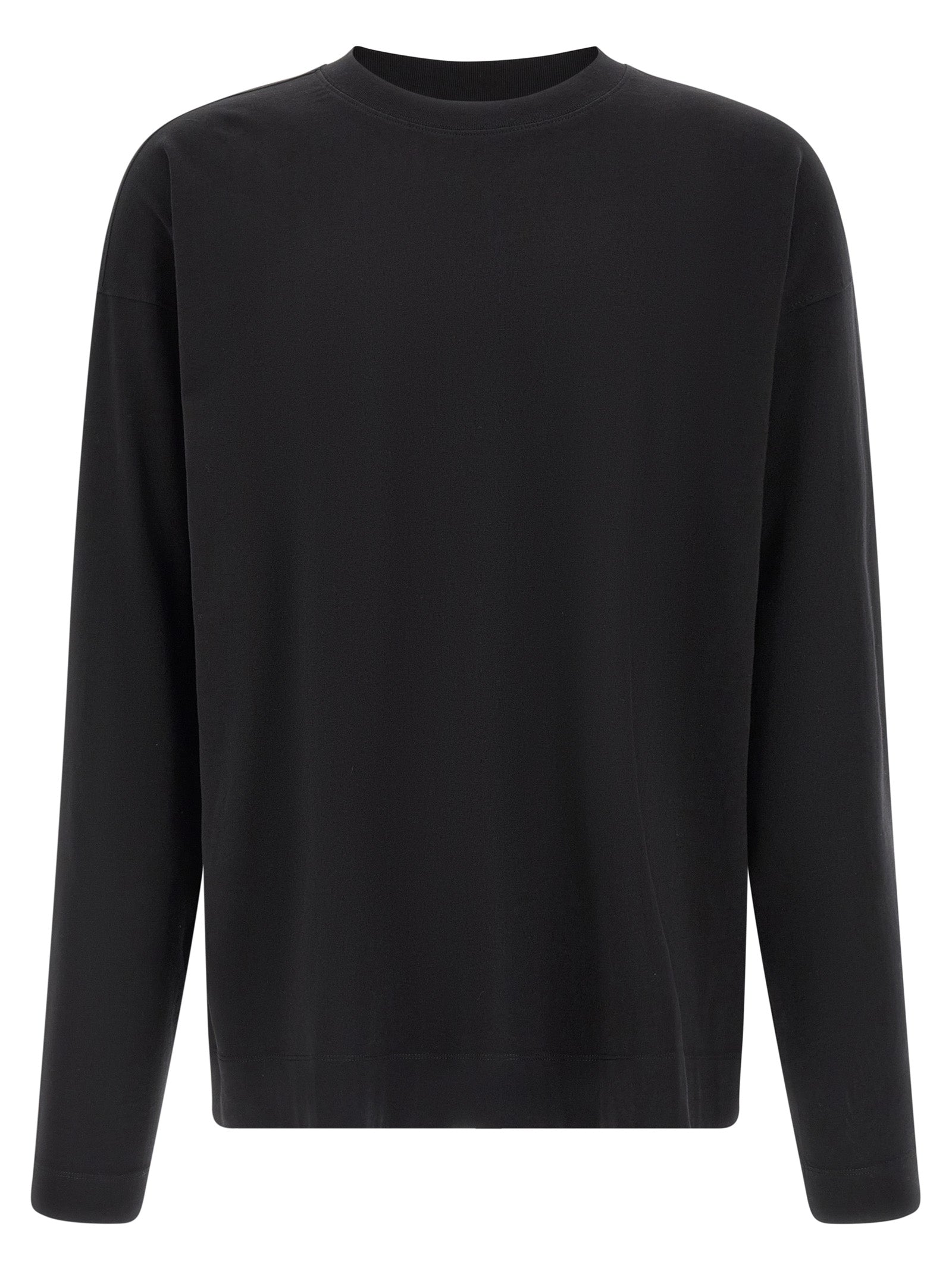 Dries Van Noten Black Cotton T-Shirt