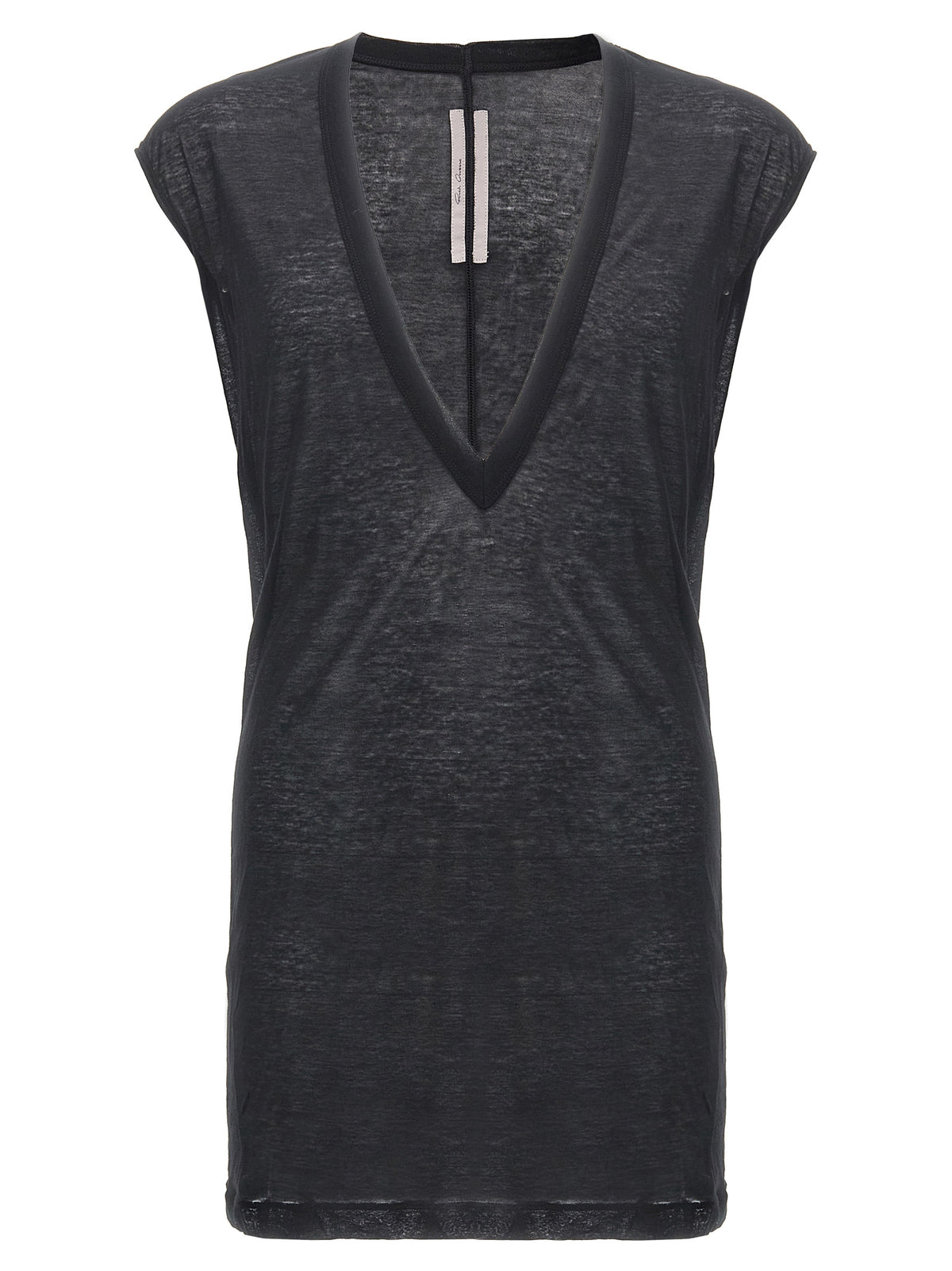 Rick Owens Dylan T - Luxurious Black Cotton T-Shirt