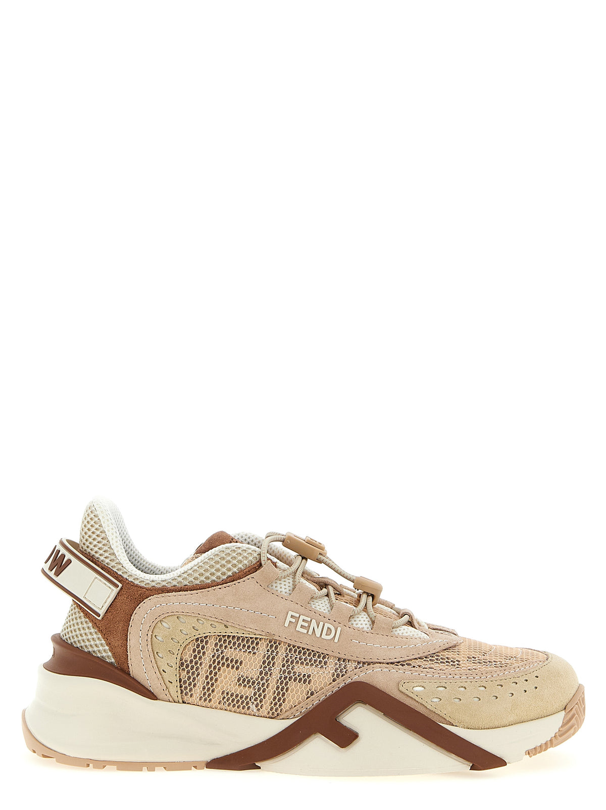 Step into luxury with Fendi's Multicolor Polyamide Athletic Sneakers, where exquisite craftsmanship meets bold design, elevating your style to new heights.