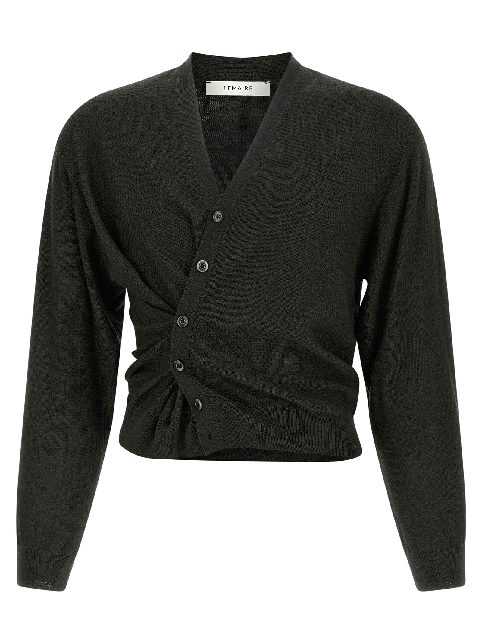 Lemaire Black Marabou Cardigan