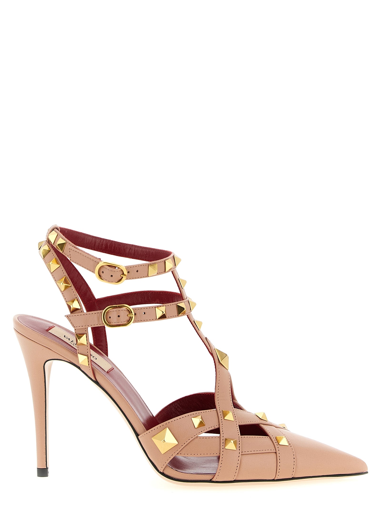 Experience the allure of Valentino Garavani's Multicolor Calfskin High Heel Pumps, where exquisite craftsmanship meets bold elegance, perfect for making a statement.