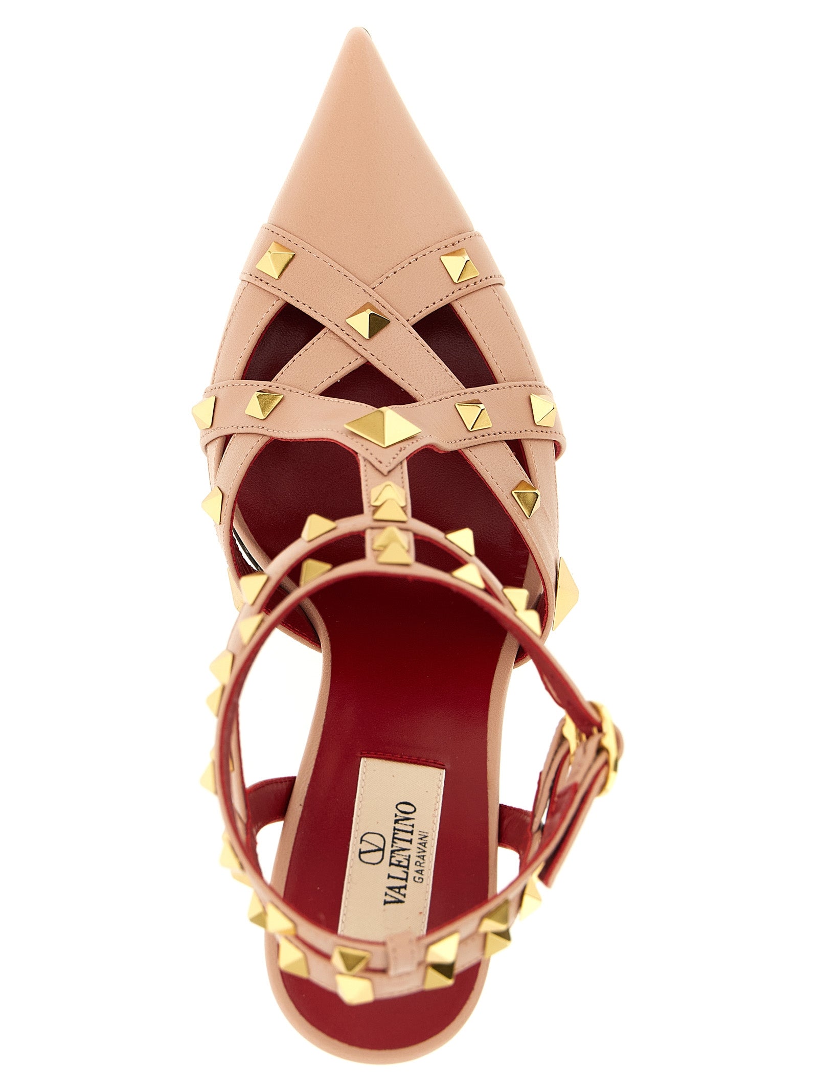 Step into a realm of elegance with Valentino Garavani's Multicolor Calfskin High Heel Pumps, where exquisite craftsmanship meets bold design for a statement of luxury.