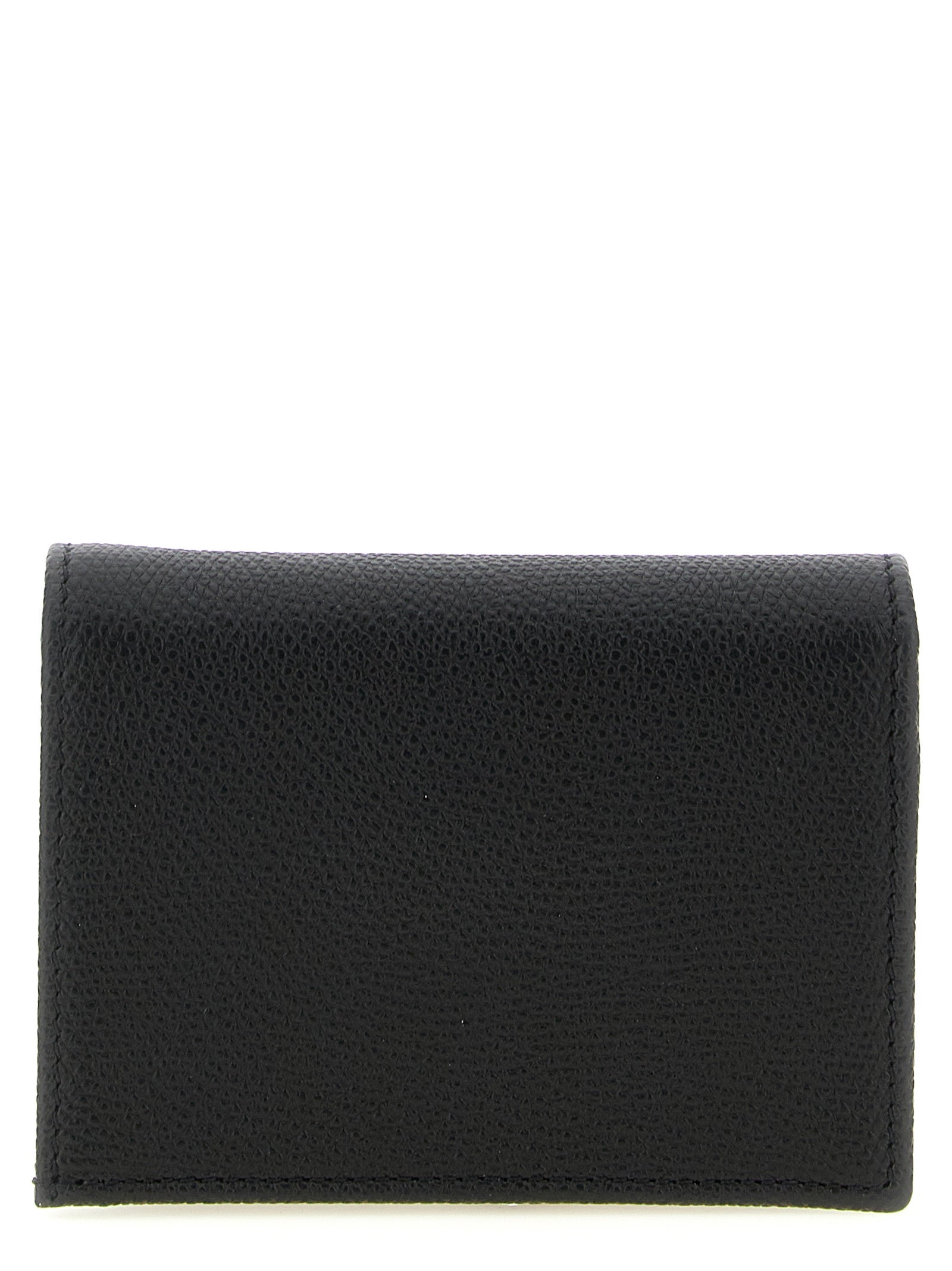 Valentino Garavani Black Calfskin Cardholder - Timeless Luxury Accessory