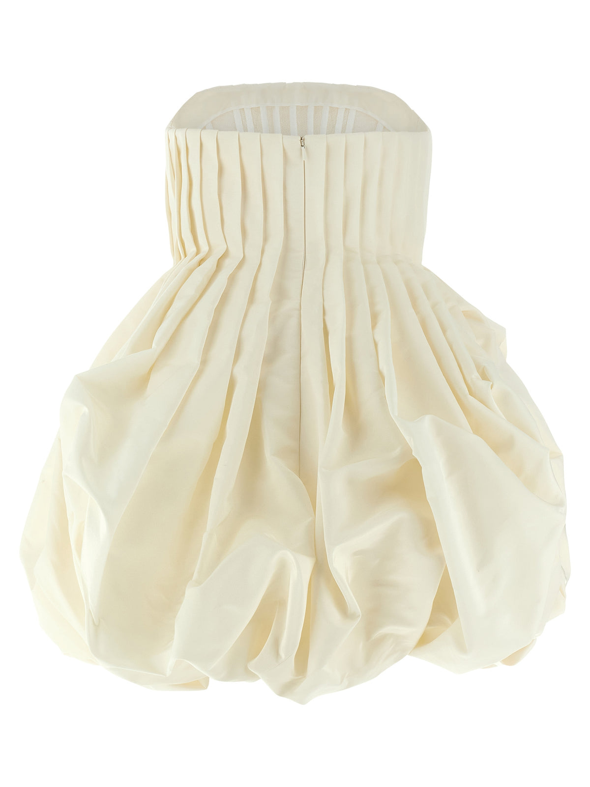 Carolina Herrera White Silk Short Dress - Timeless Luxury Elegance