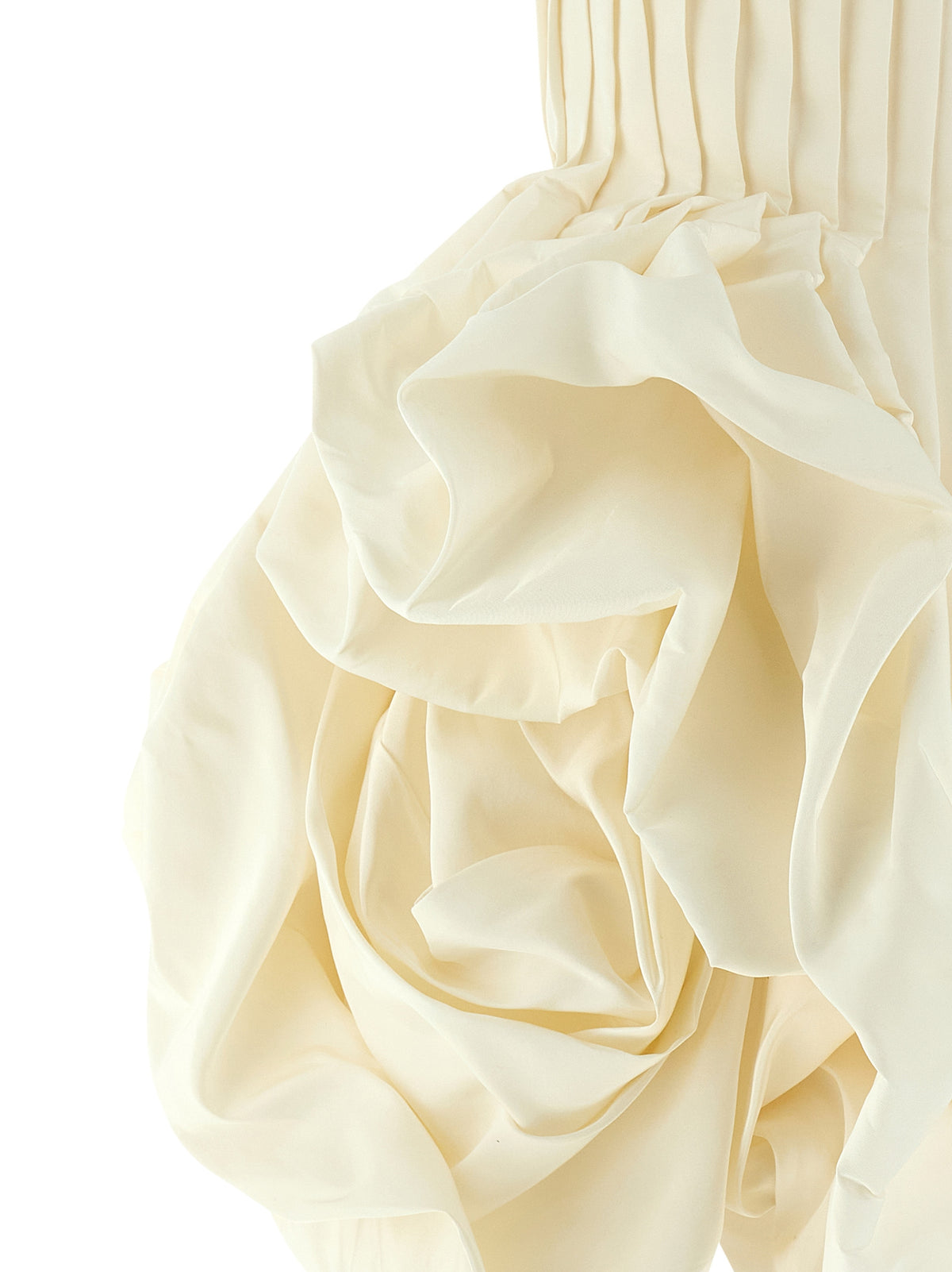 Carolina Herrera White Silk Short Dress - Timeless Luxury Elegance