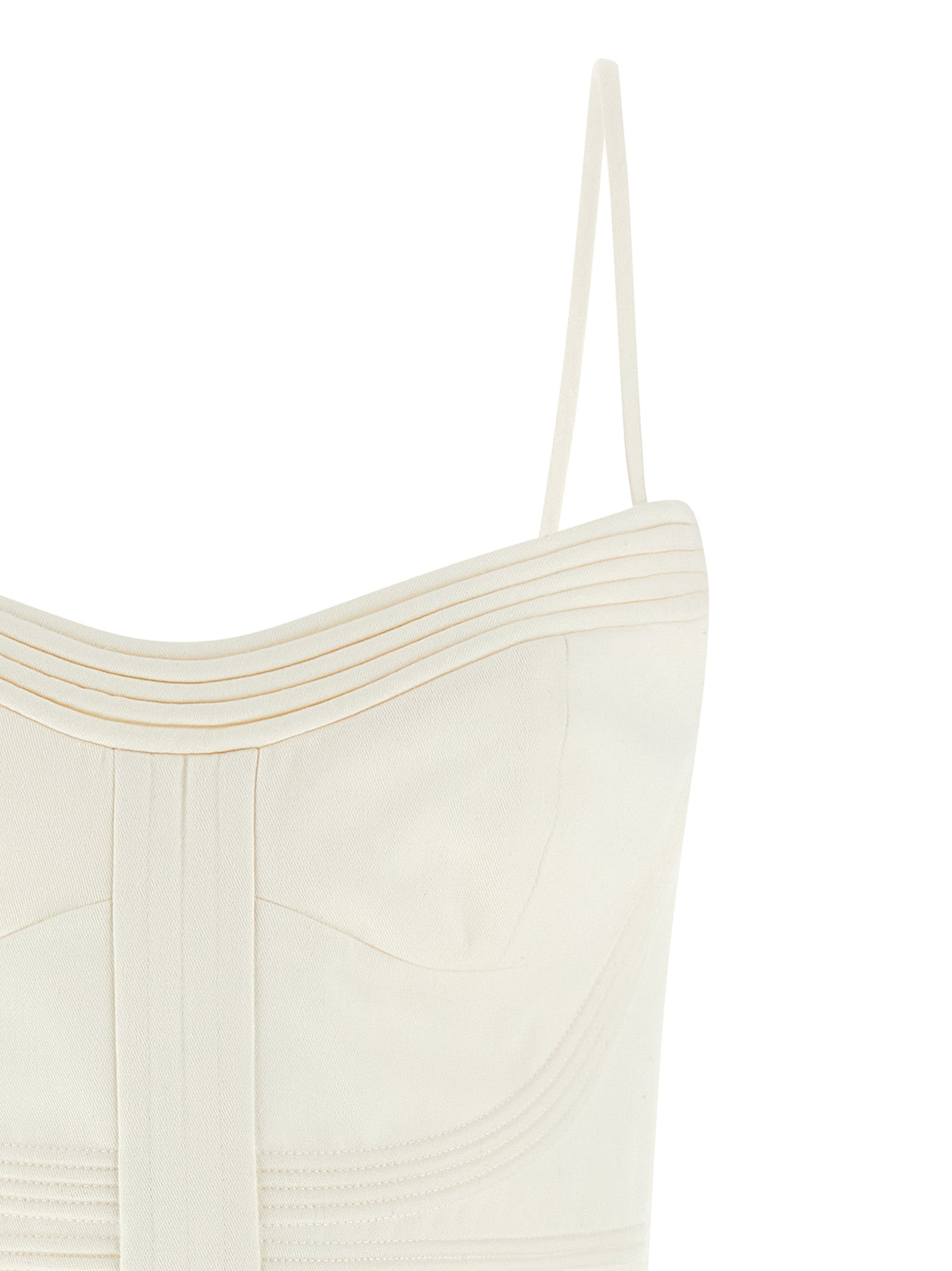 Zimmermann White Cotton Short Dress