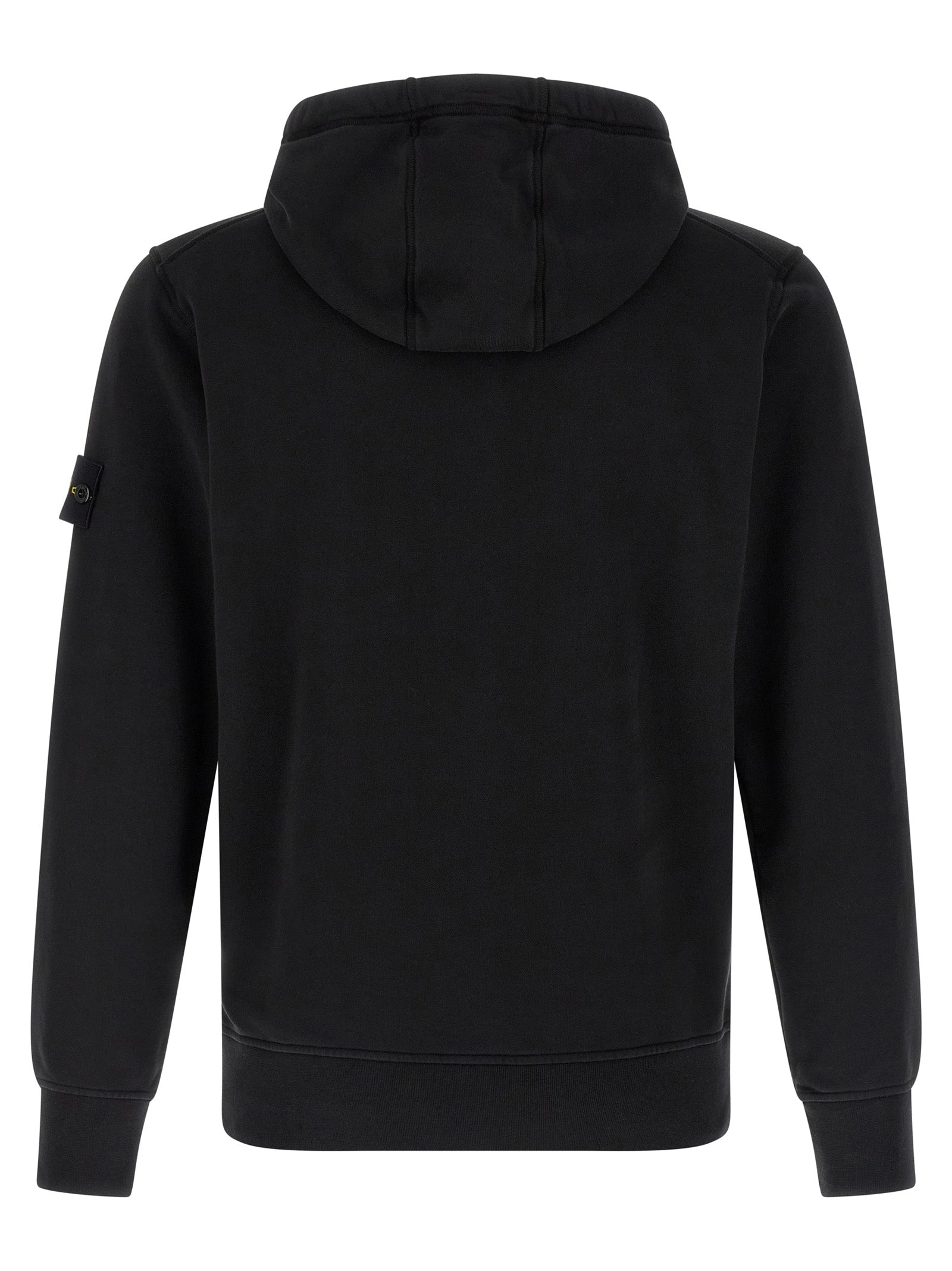 Stone Island Black Cotton Sweatshirt