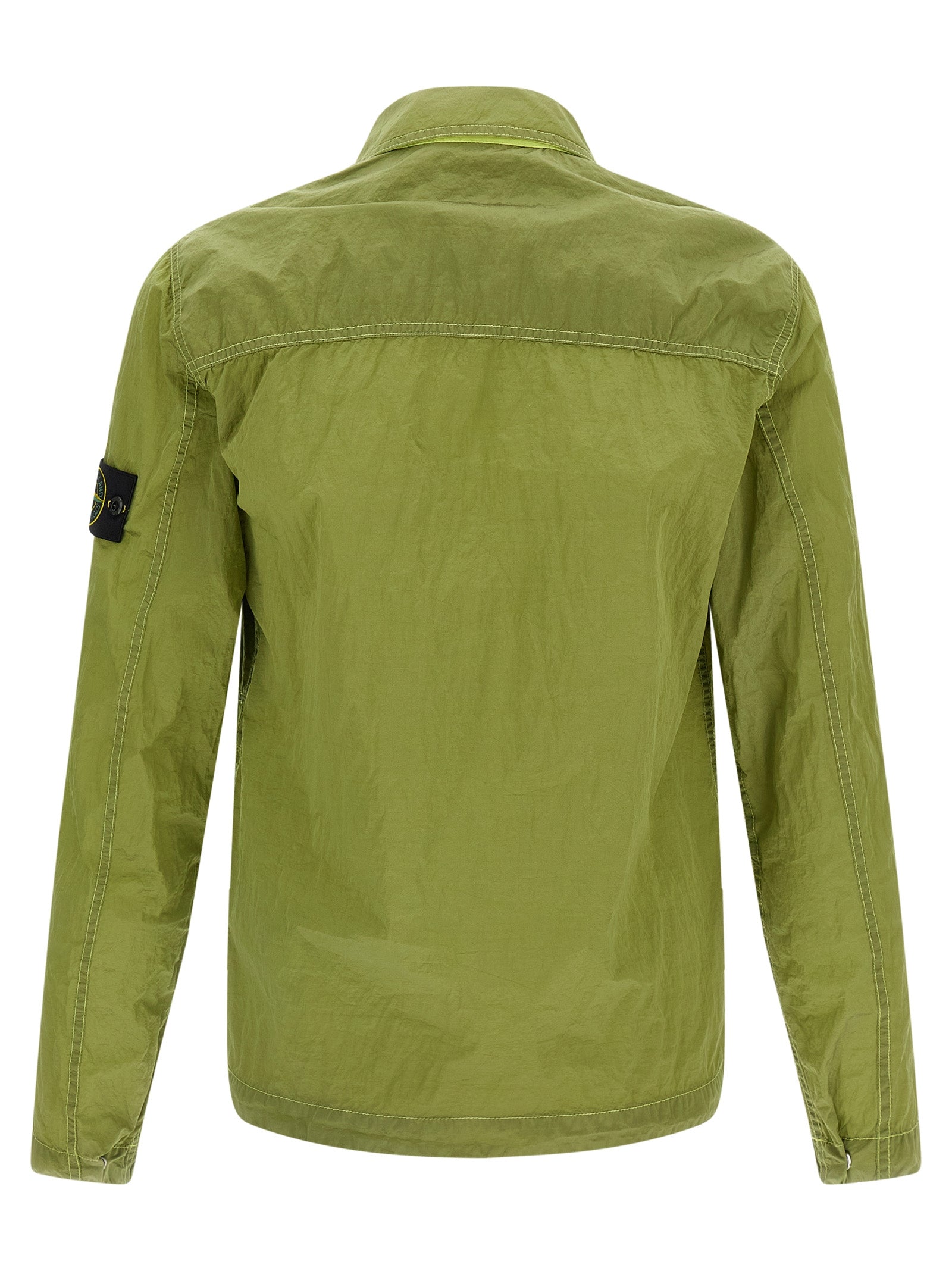 Stone Island Bicolor Polyamide Blouse