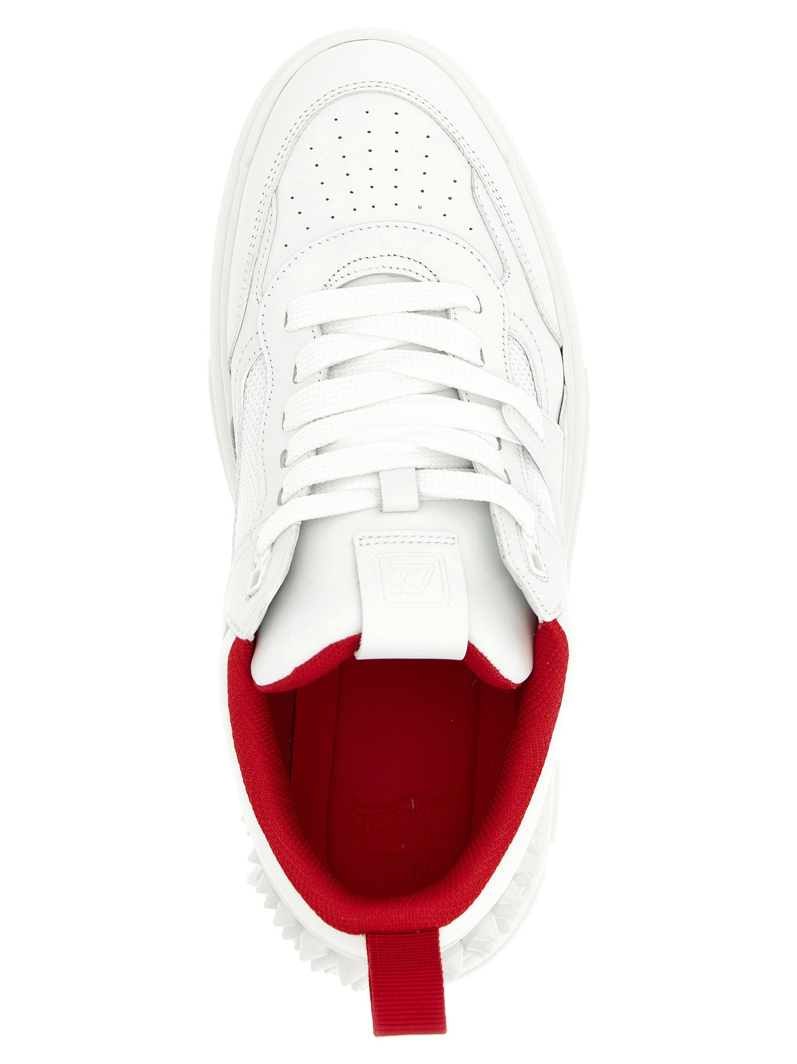 Elevate your style with Christian Louboutin's Astroloubi 2 sneakers, a luxurious blend of calf and goat leather, designed for those who embody sophistication and confidence.
