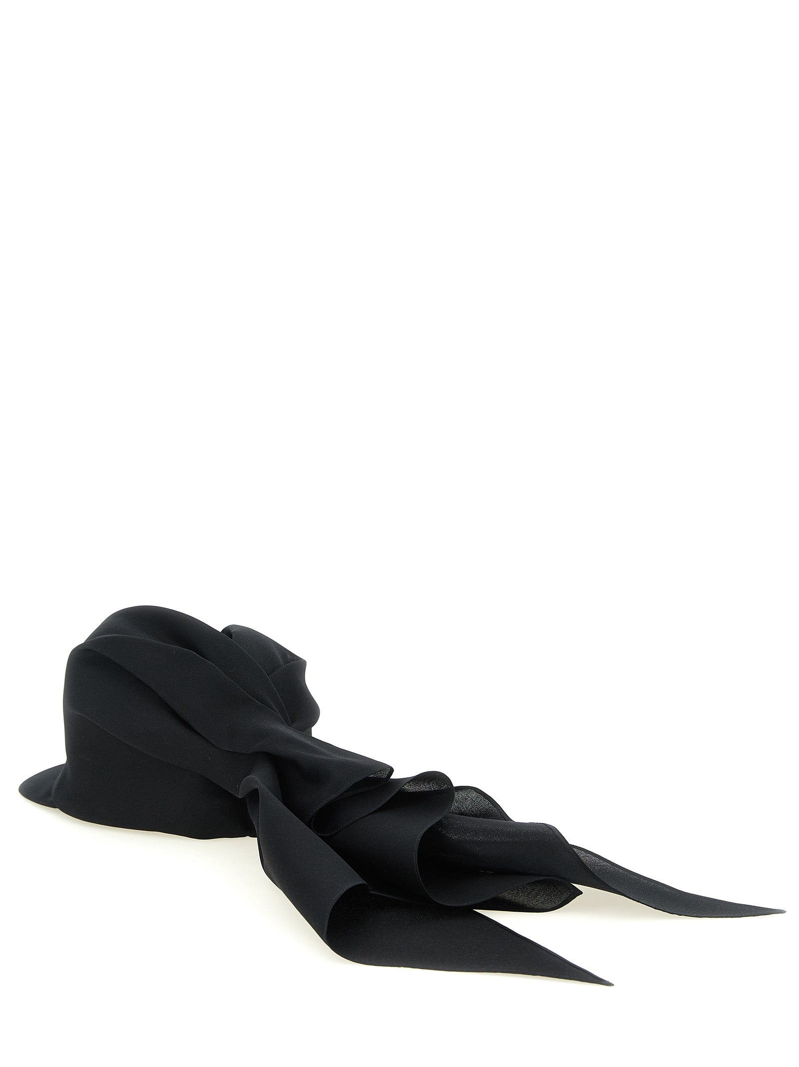 Balenciaga Black Silk Cap - Elevate Your Luxe Style