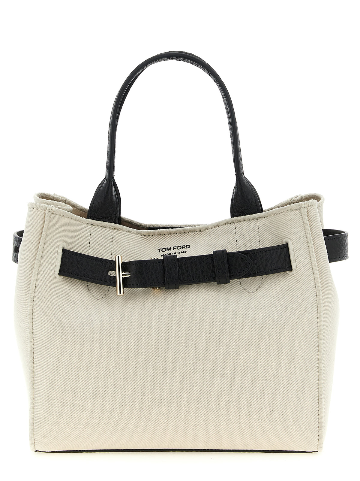 Tom Ford Bicolor Cotton Tote Bag - Luxury Elegance Redefined