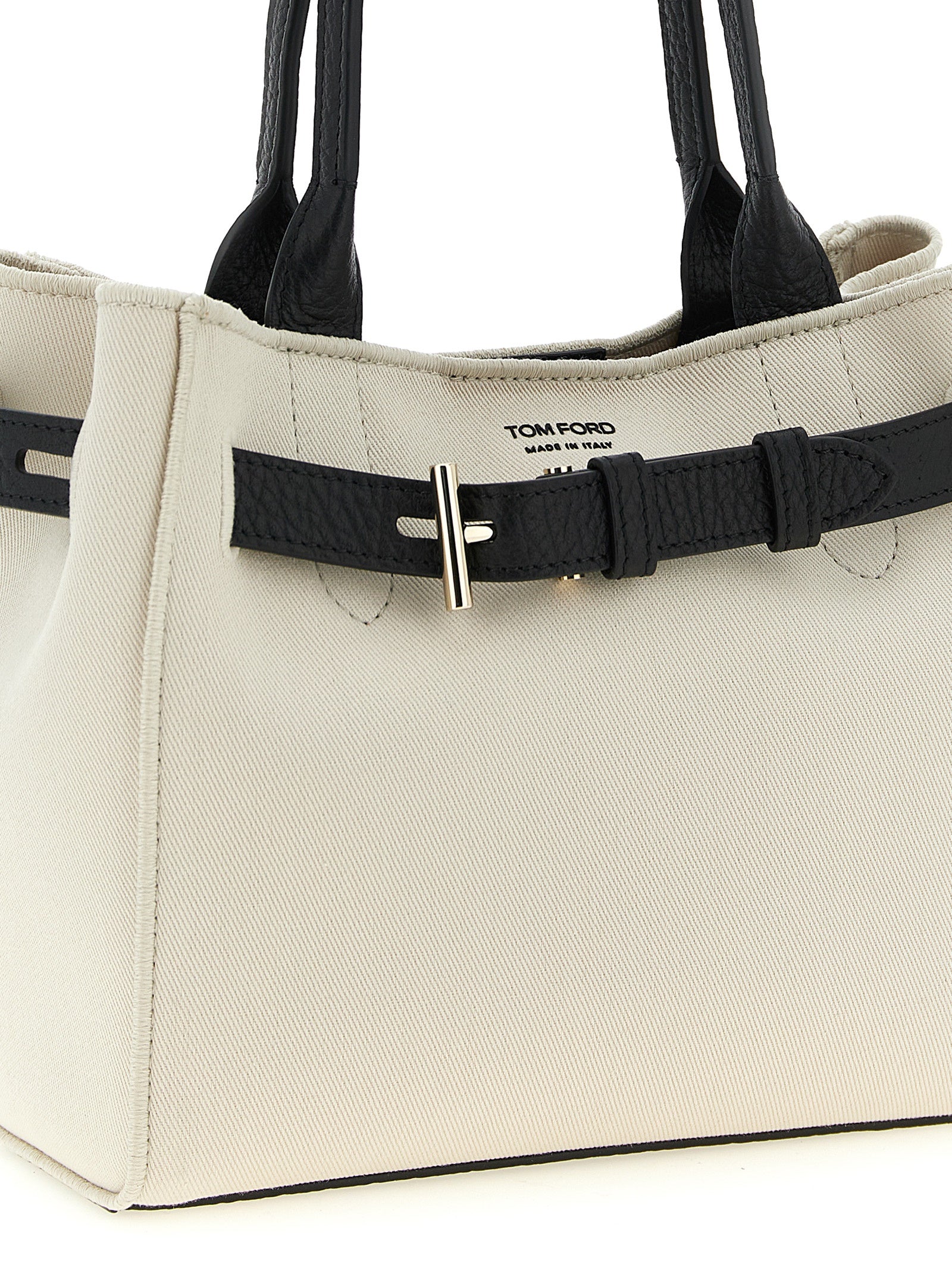 Tom Ford Bicolor Cotton Tote Bag - Exquisite Luxury Accessory