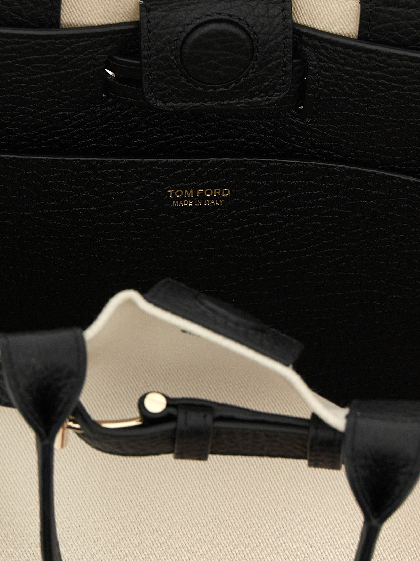 Tom Ford Bicolor Cotton Tote Bag - Exquisite Luxury Accessory