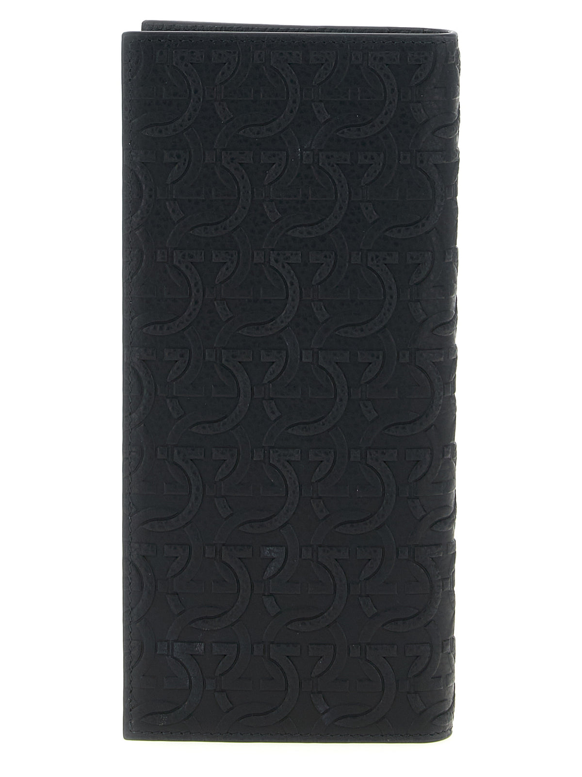 Ferragamo Black Calfskin Wallet - Luxury Accessory for the Discerning