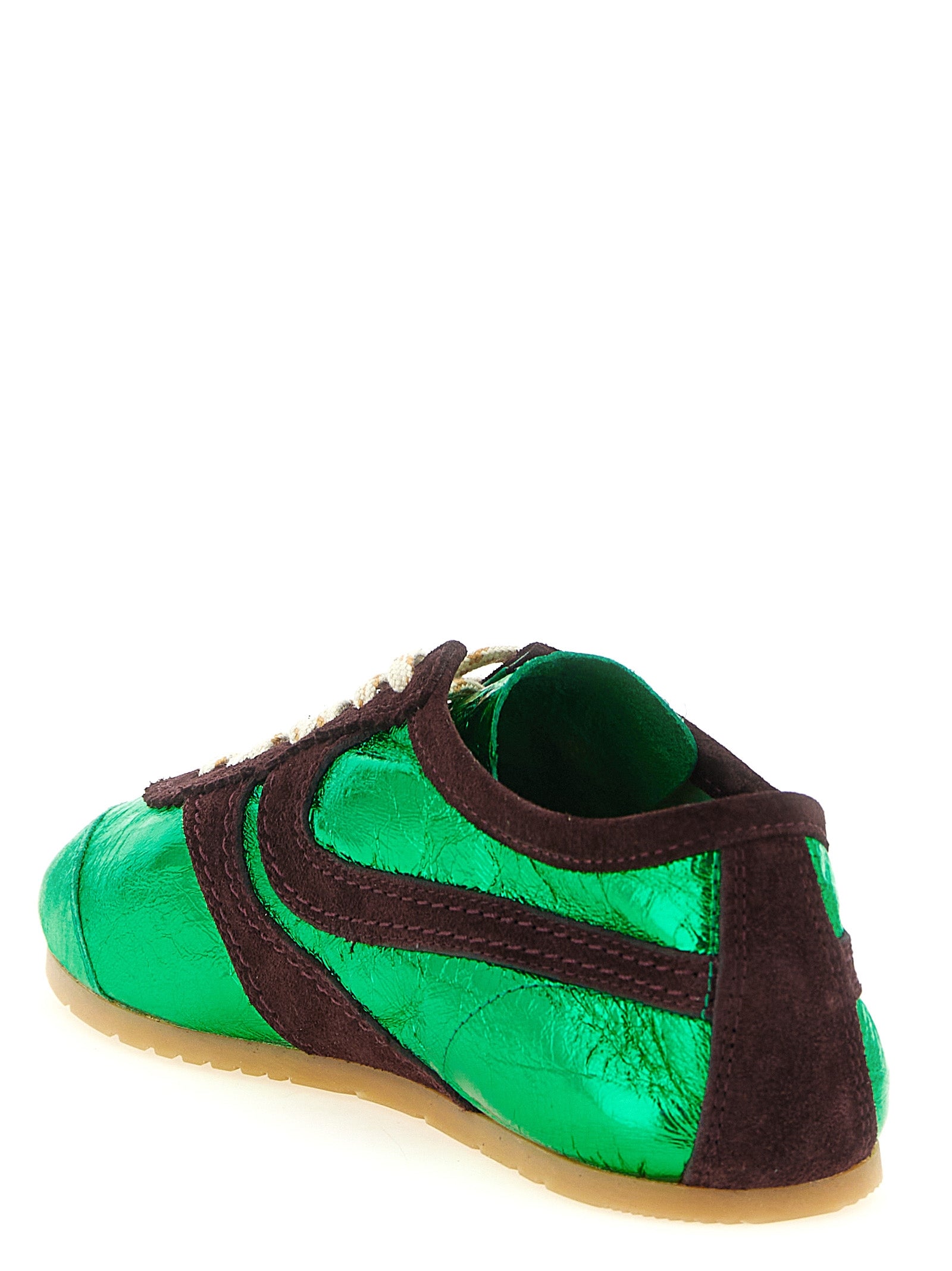 Dries Van Noten Bicolor Lamb Leather Sneakers