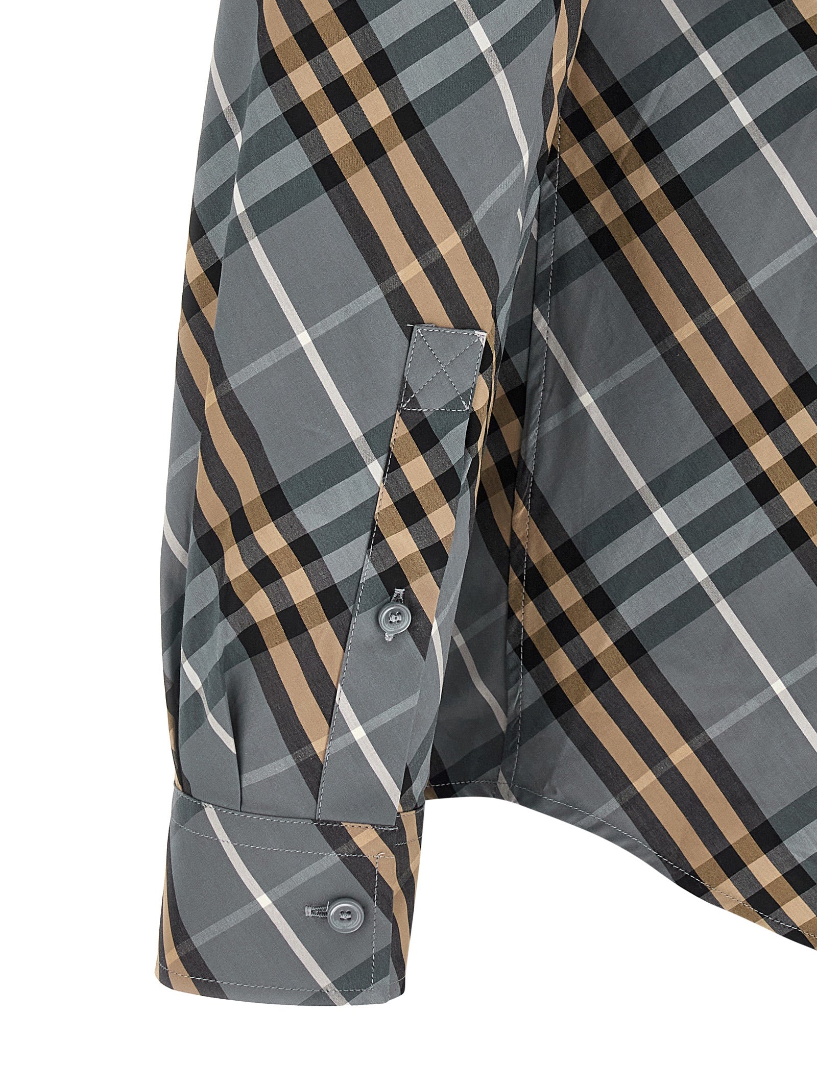 Burberry Multicolor Cotton Blouse - Timeless Luxury Redefined