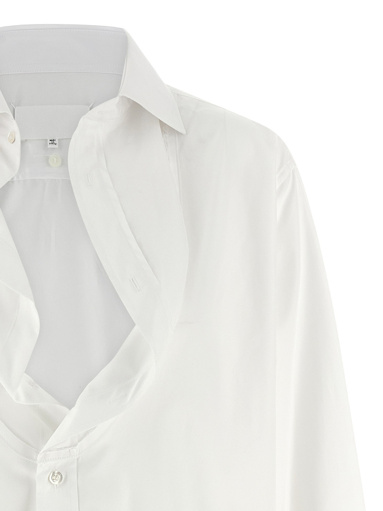 Maison Margiela White Cotton Blouse