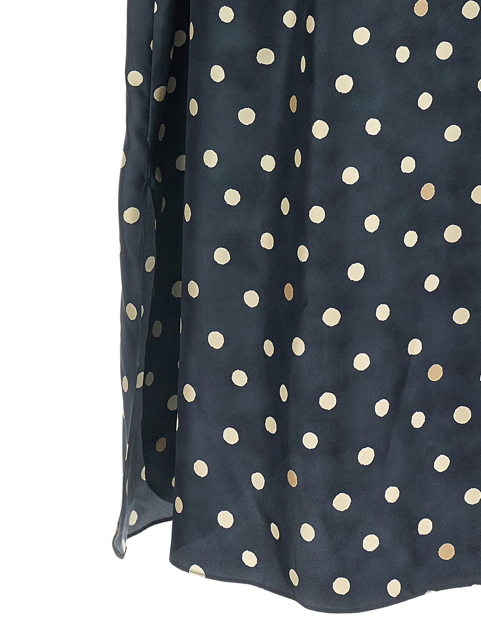 'S Max Mara Blue Silk Midi Dress