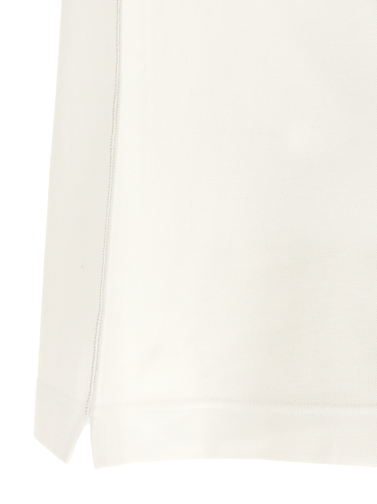 Dolce & Gabbana White Cotton Polo Shirt - Timeless Luxury Elegance