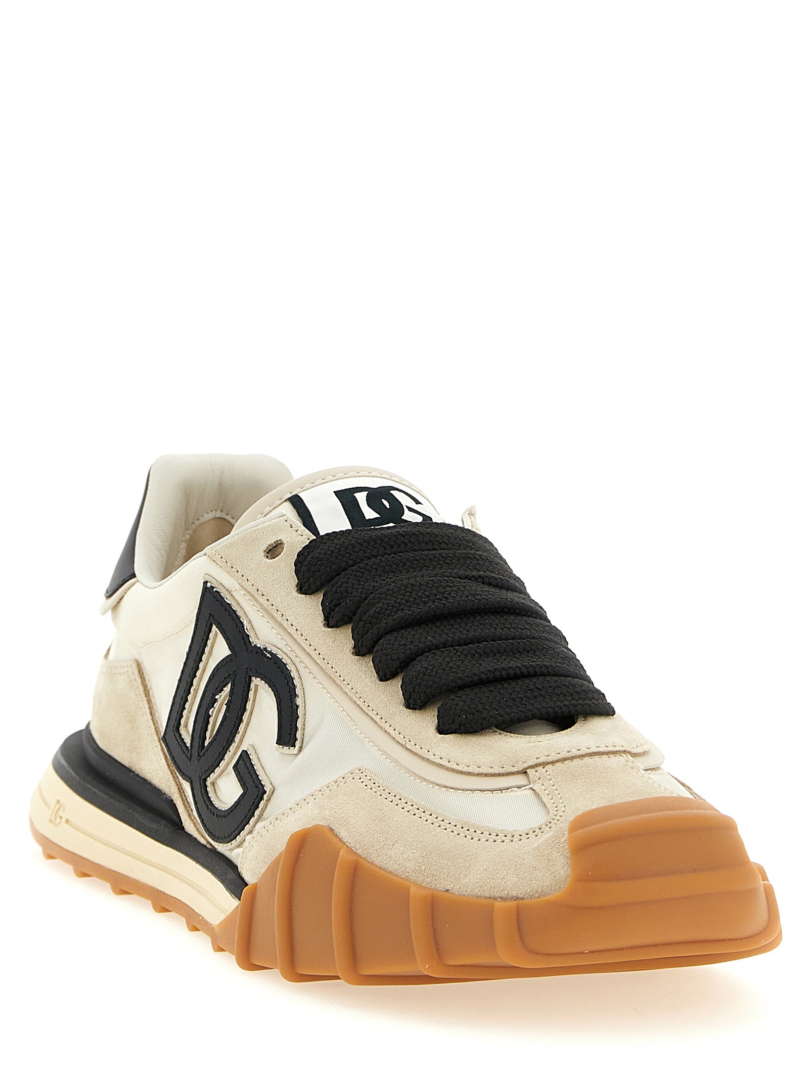 Dolce & Gabbana Black Calfskin Athletic Sneakers - Luxury Redefined