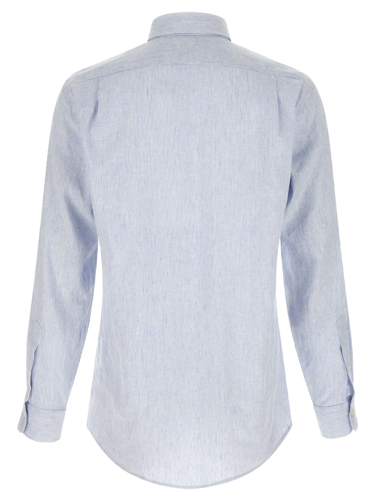Polo Ralph Lauren Blue Linen Blouse - Timeless Luxury Elegance