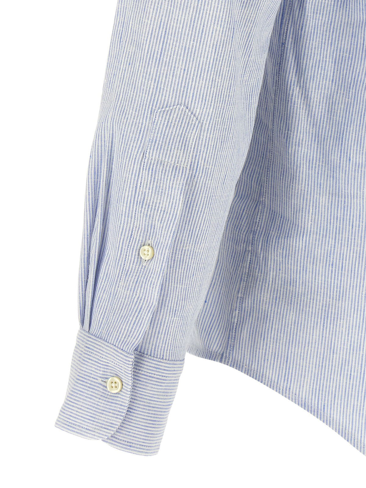 Polo Ralph Lauren Blue Linen Blouse - Effortless Luxury Elegance