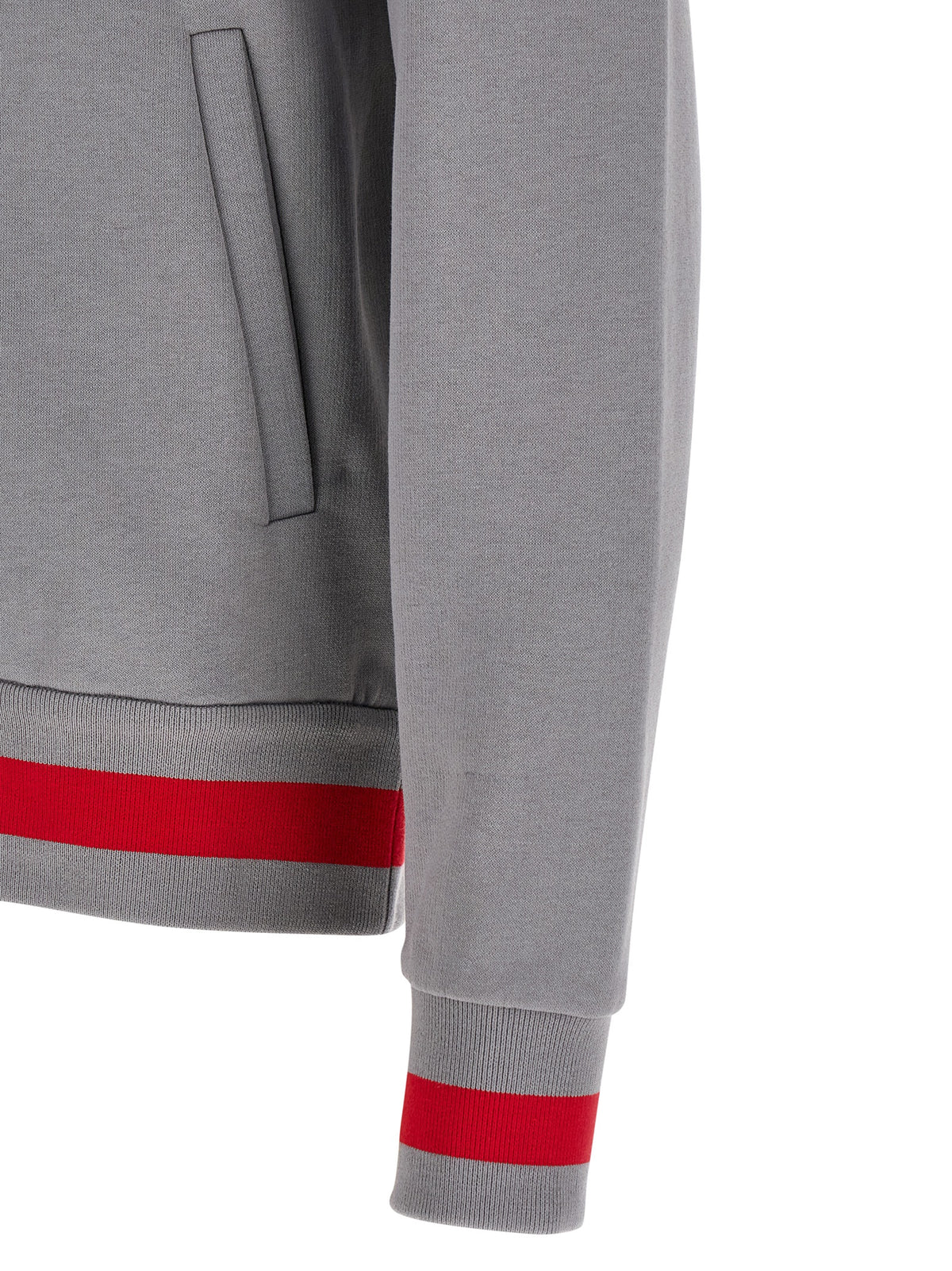 Indulge in the Kiton Gray Cotton Sweatsuit, a masterpiece of Italian craftsmanship that blends luxury and comfort for the discerning individual seeking effortless elegance.