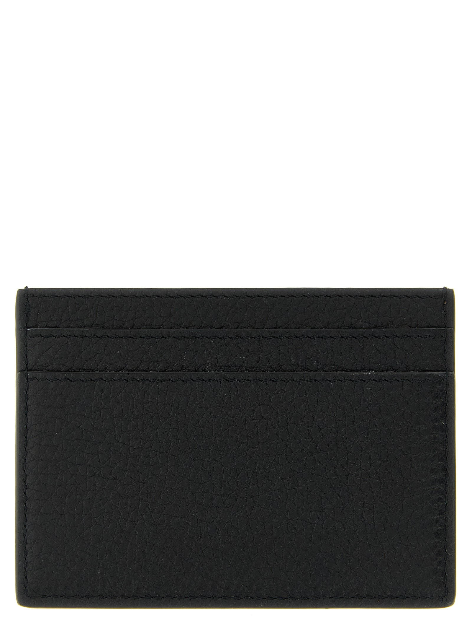 Saint Laurent Black Calfskin Cardholder