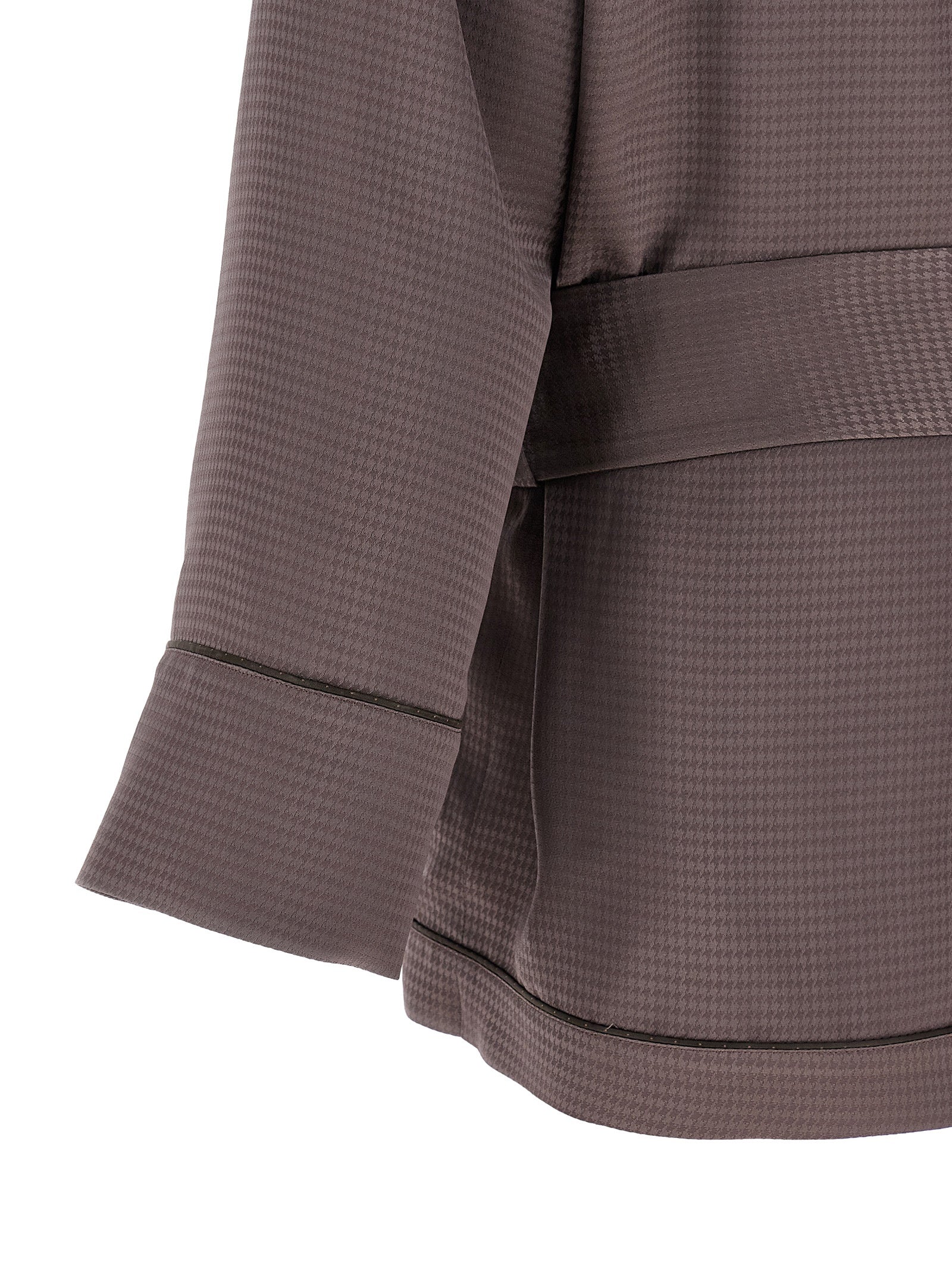 The Attico Purple Viscose Blazer - Luxurious Elegance Redefined