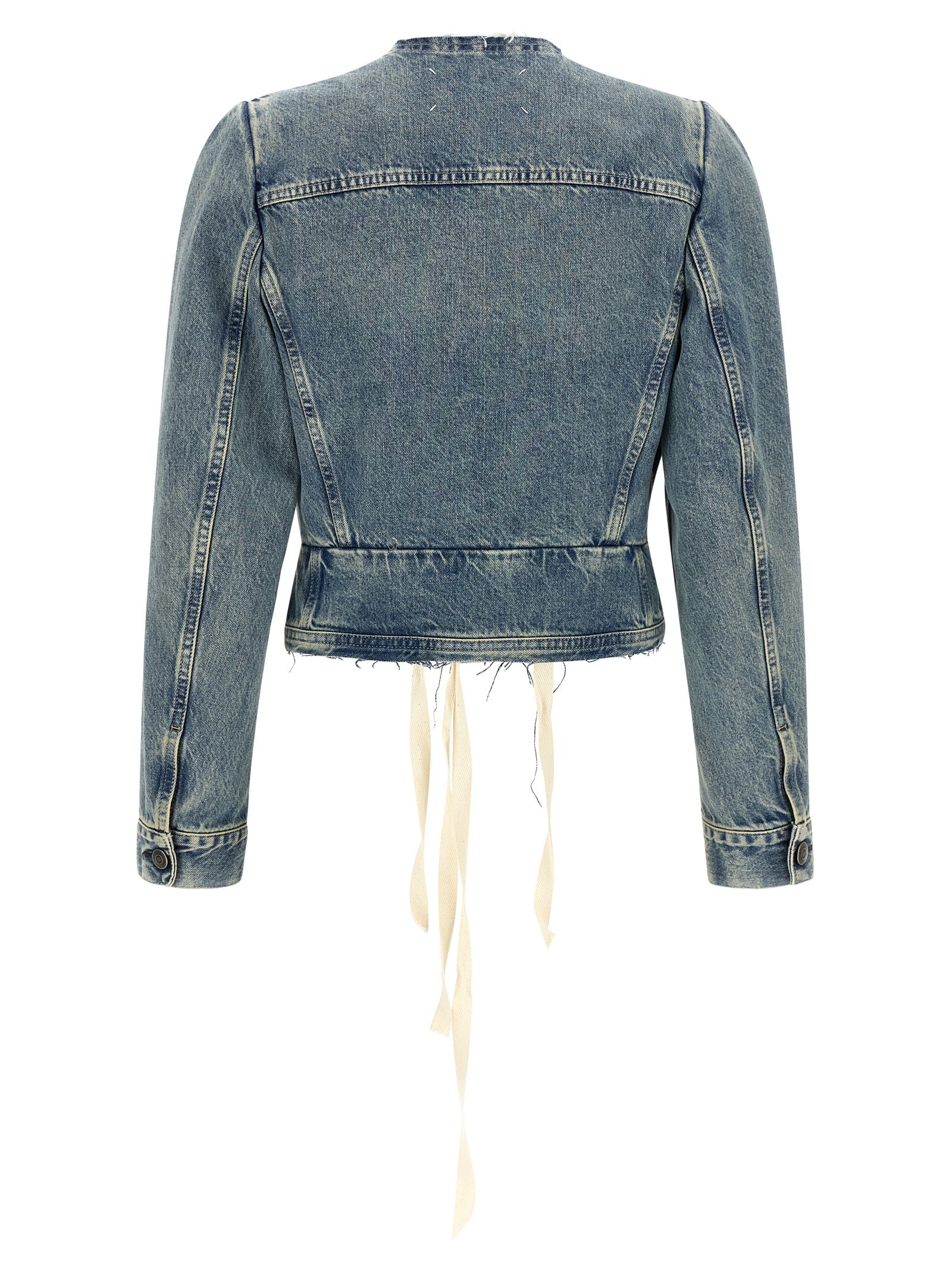Maison Margiela Blue Cotton Denim Jacket