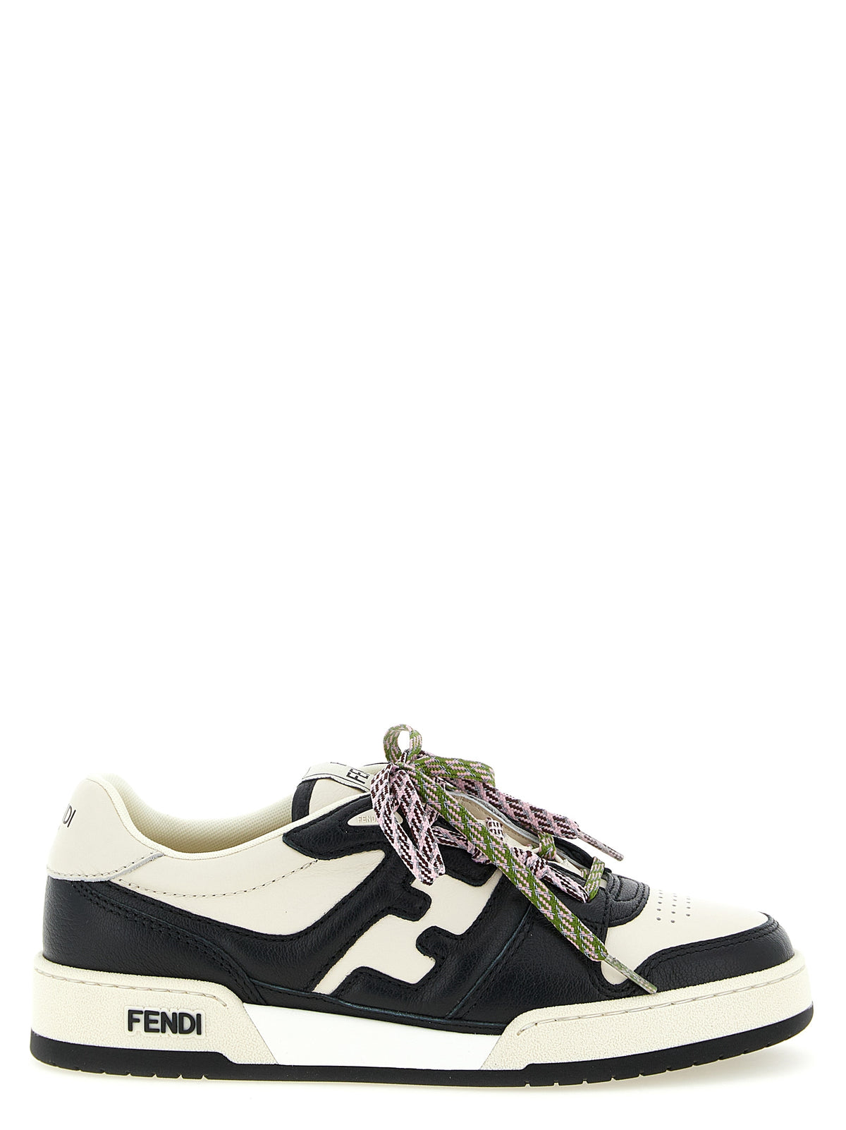 Fendi Bicolor Calfskin Athletic Sneakers - Elevate Your Style