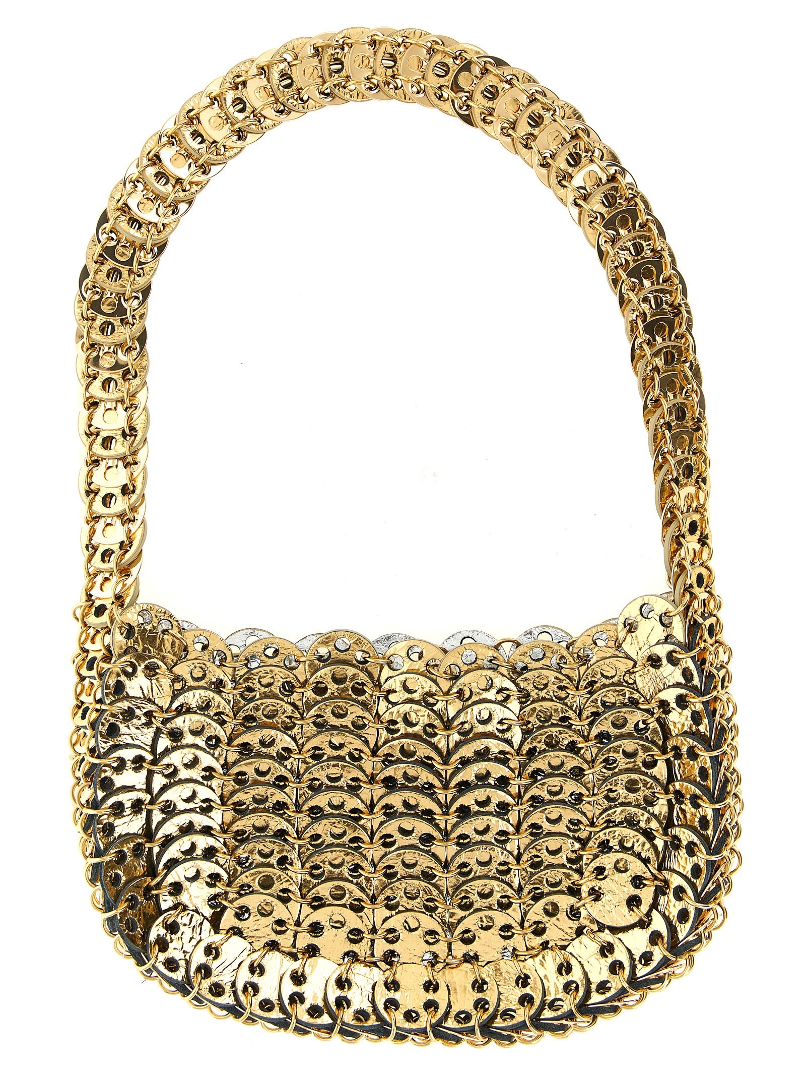 Paco Rabanne Moon Flip Shoulder Bag - Multicolor Calfskin Luxury