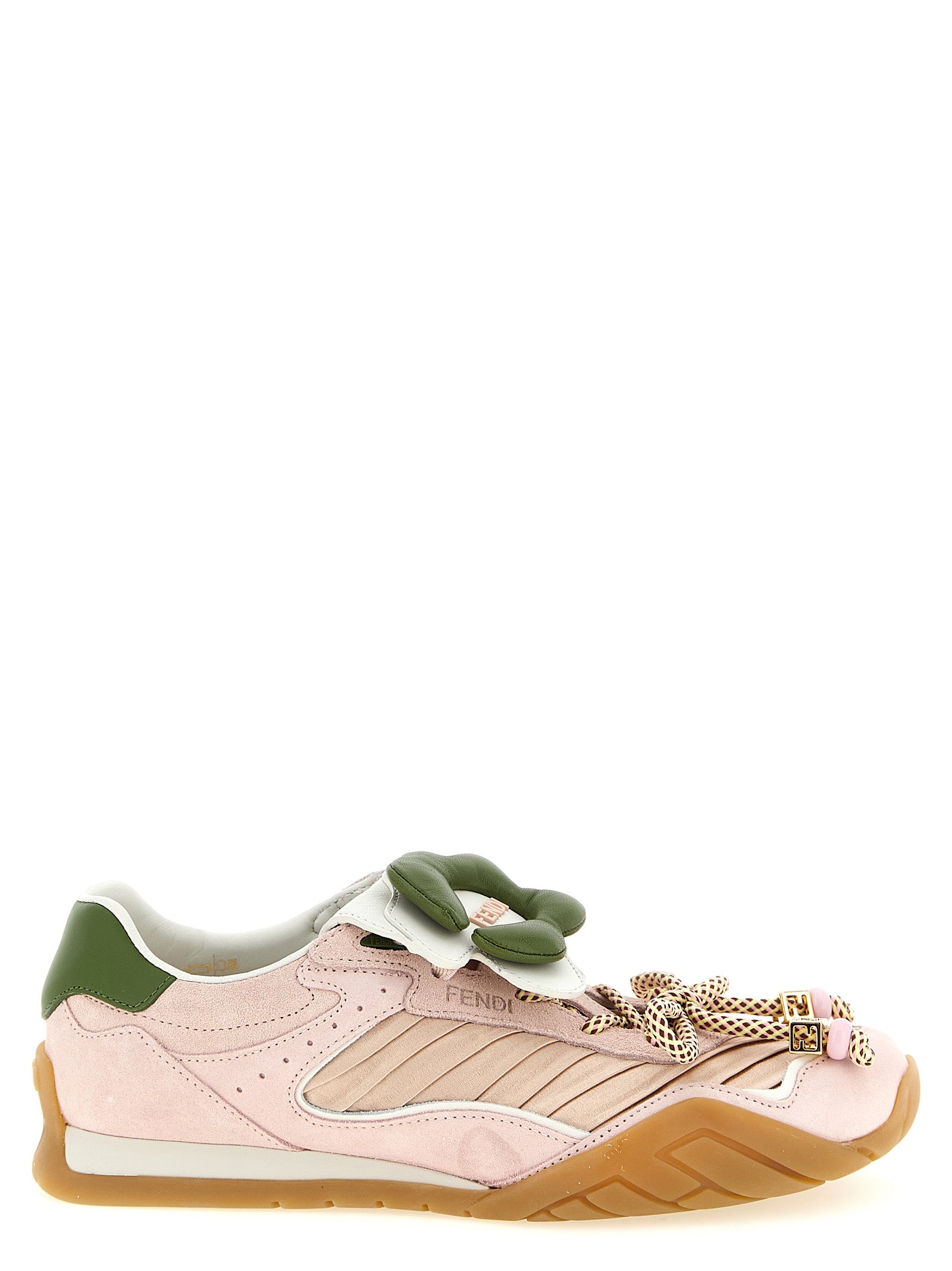 Fendi Multicolor Calfskin Athletic Sneakers - Elevate Your Elegance