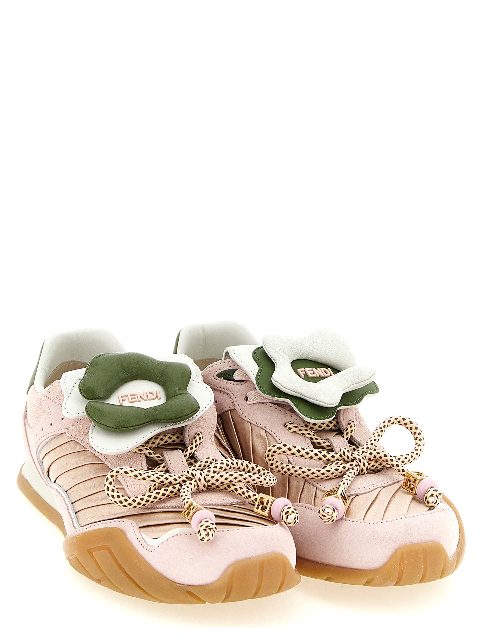 Fendi Multicolor Calfskin Sneakers - Elevate Your Style