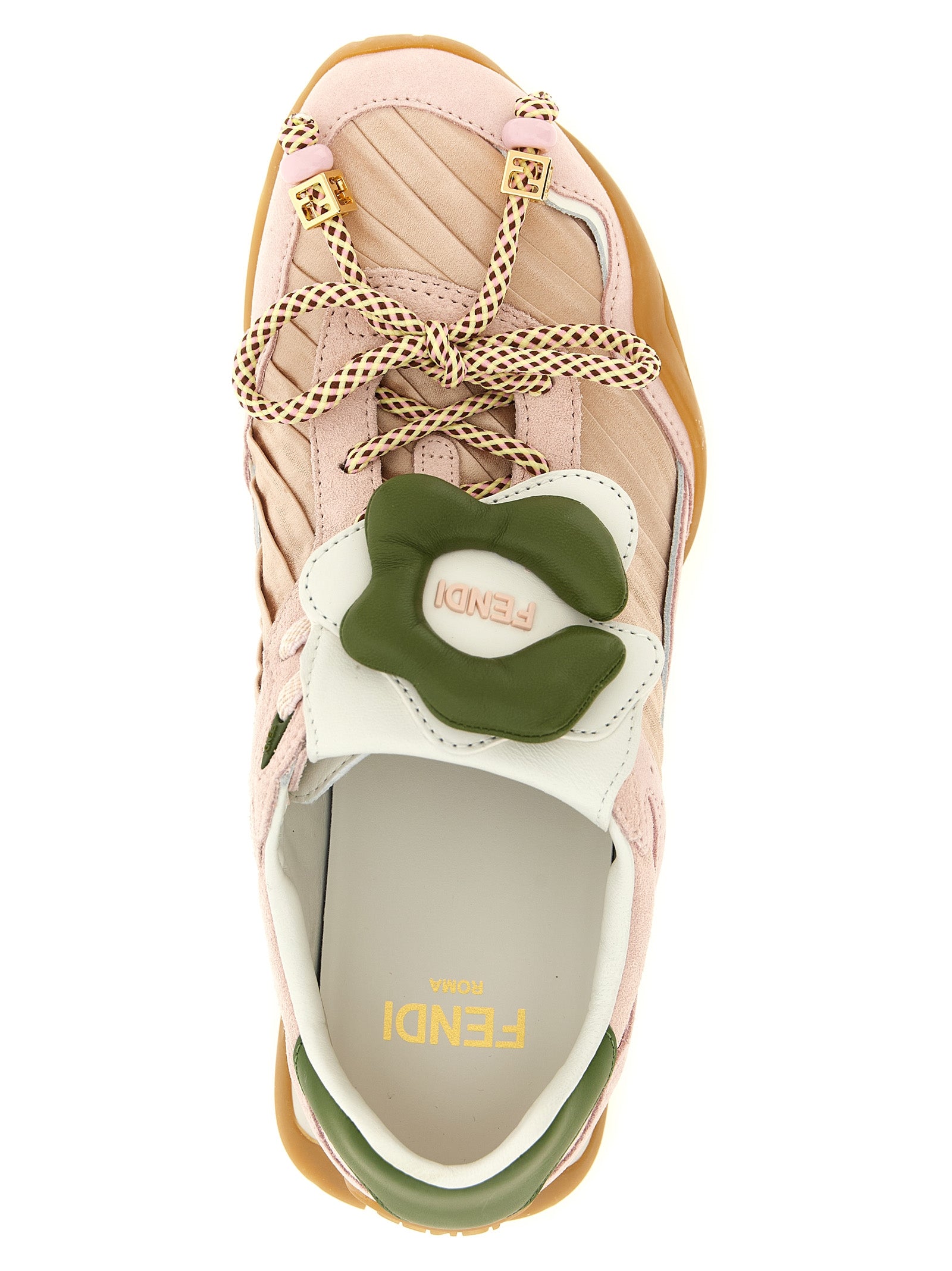 Fendi Multicolor Calfskin Sneakers - Elevate Your Luxury Style