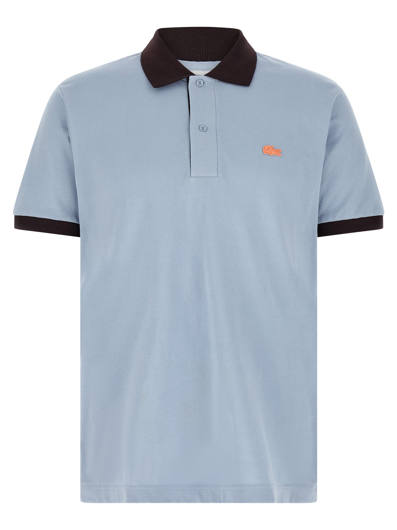 Elevate your wardrobe with the Lacoste Blue Cotton Polo Shirt, a timeless blend of sophistication and comfort, perfect for the discerning individual.