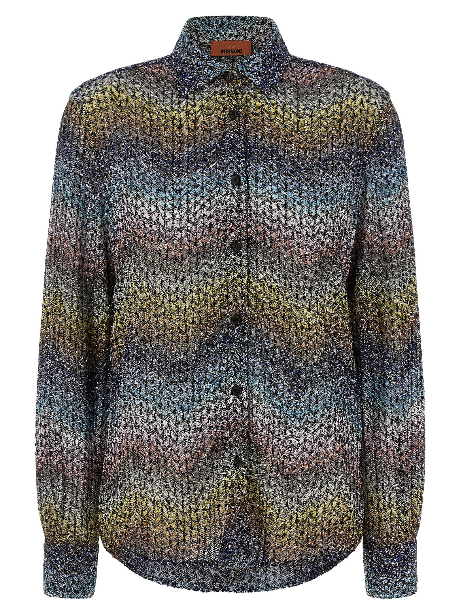 Missoni Multicolor Viscose Blouse
