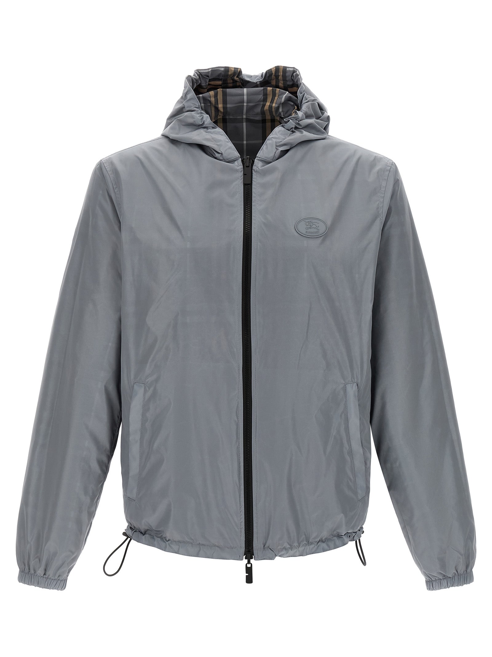 Burberry Multicolor Polyester Shell Jacket