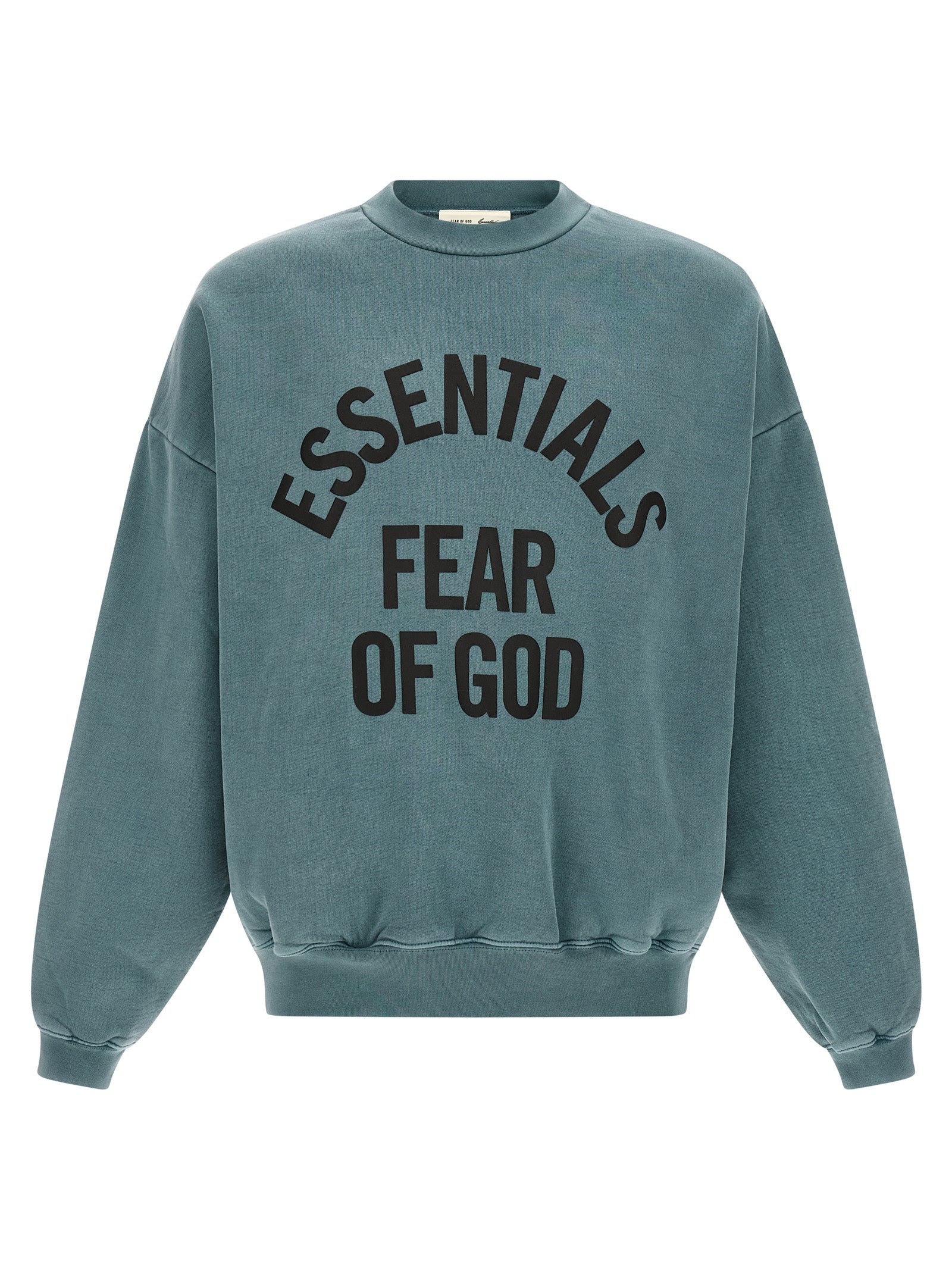FEAR OF GOD ESSENTIAL Blue Cotton Sweatshirt