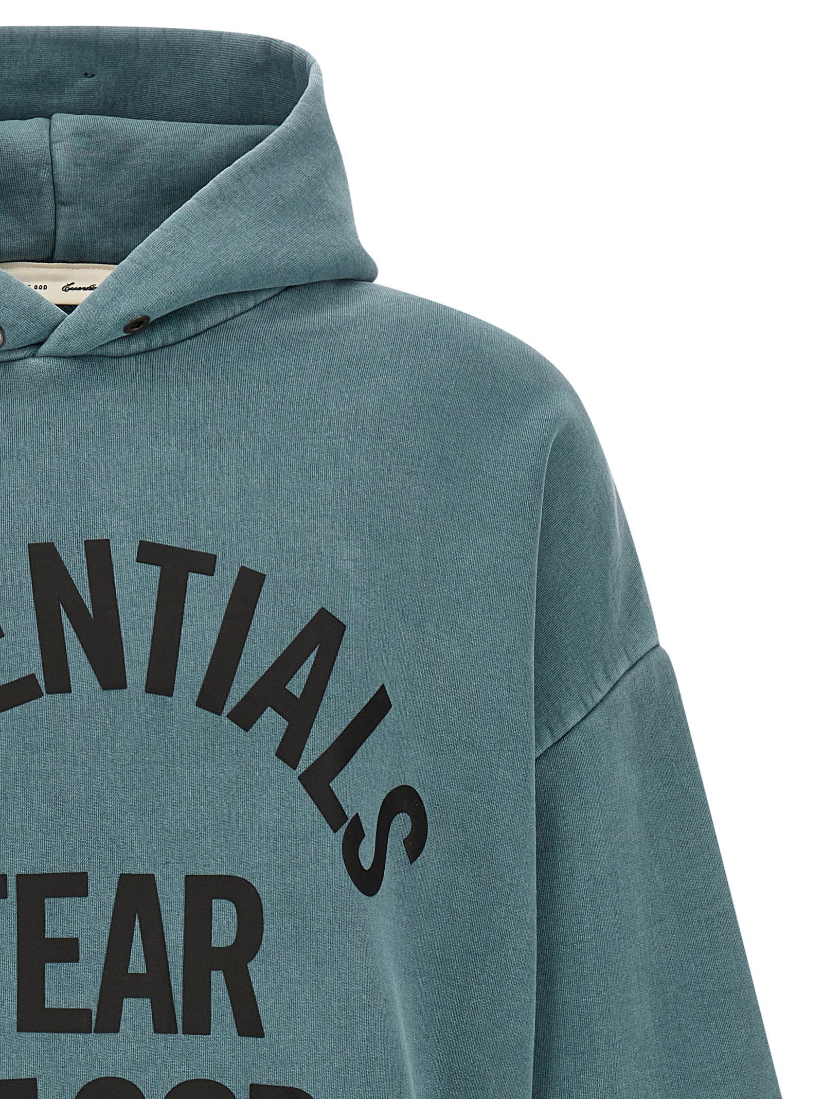 FEAR OF GOD ESSENTIAL Blue Cotton Sweatshirt