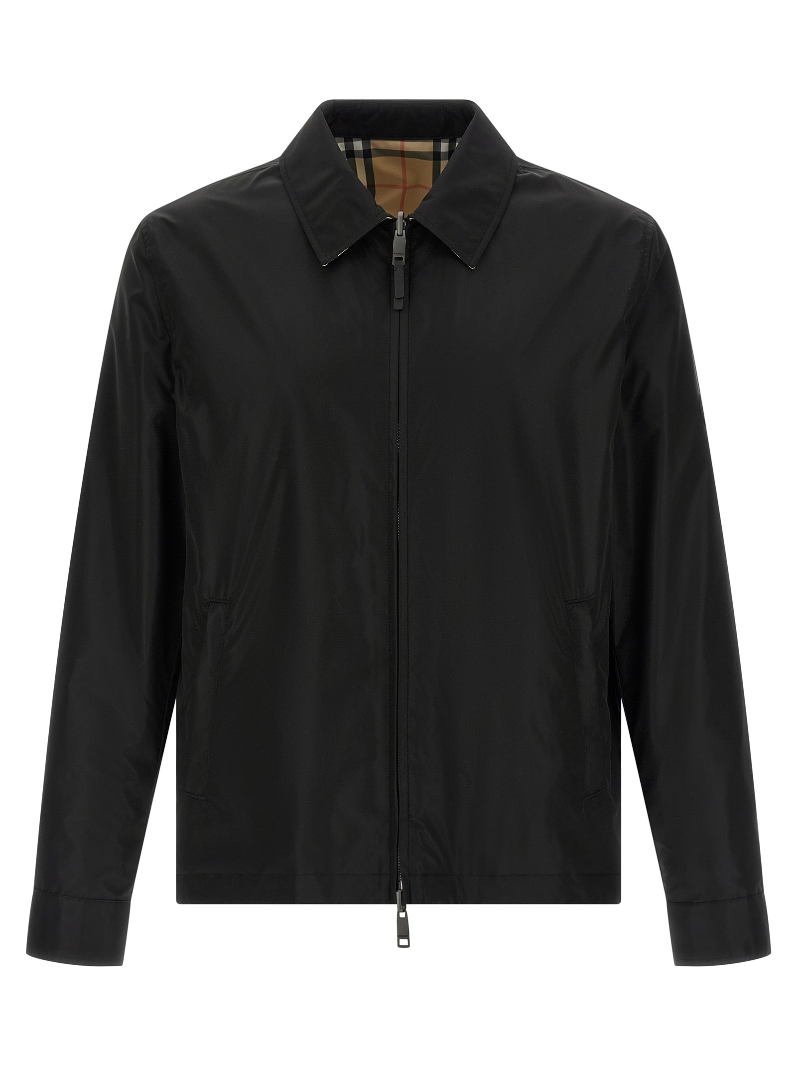 Burberry Black Polyamide Shell Jacket - Luxury Outerwear Redefined