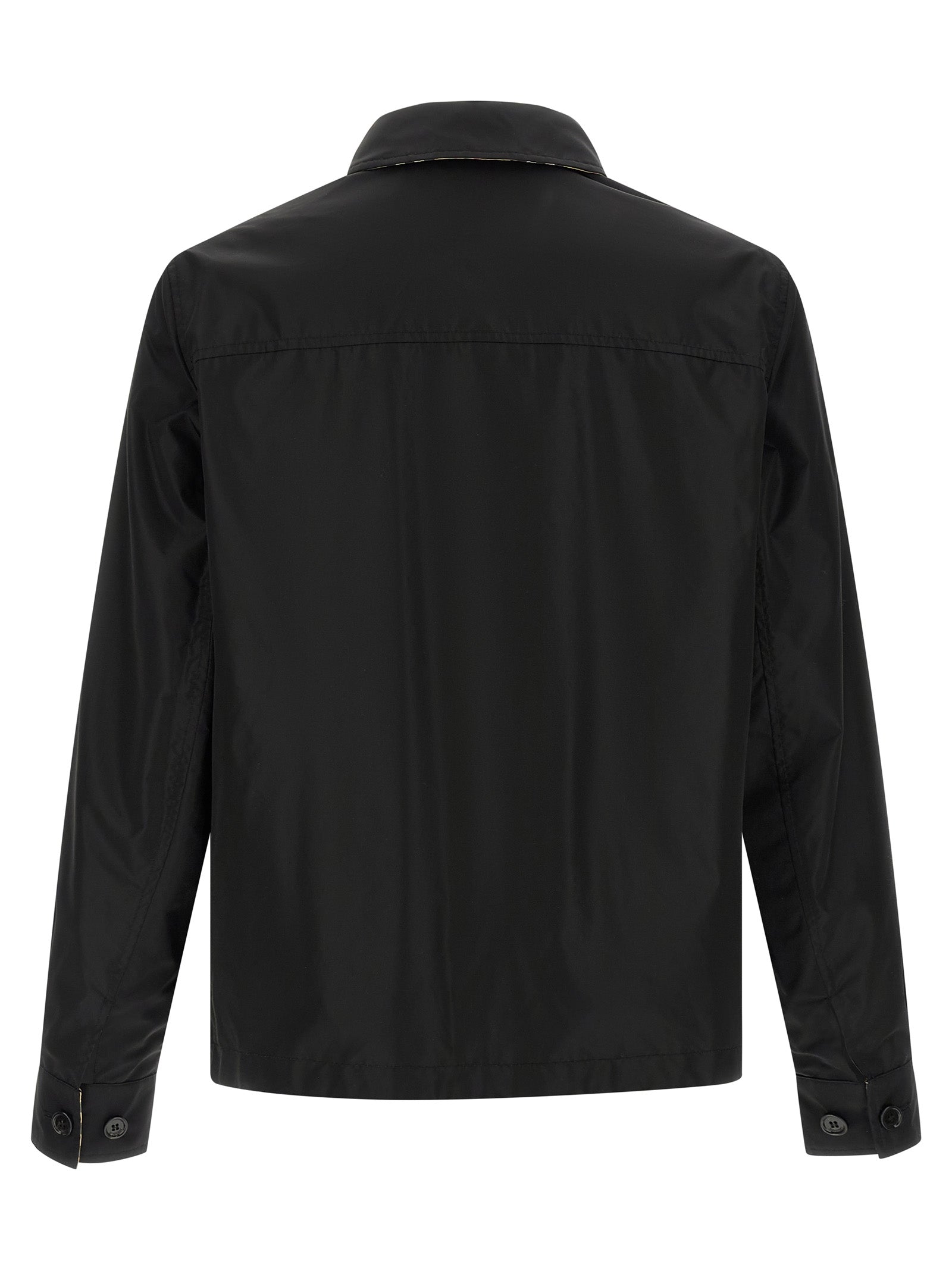 Burberry Black Polyamide Shell Jacket - Luxury Outerwear Redefined